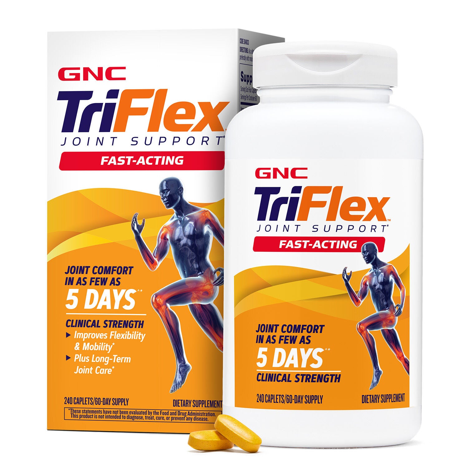 TriFlex Joint Support Fast-Acting - 240 Caplets (60 Servings)