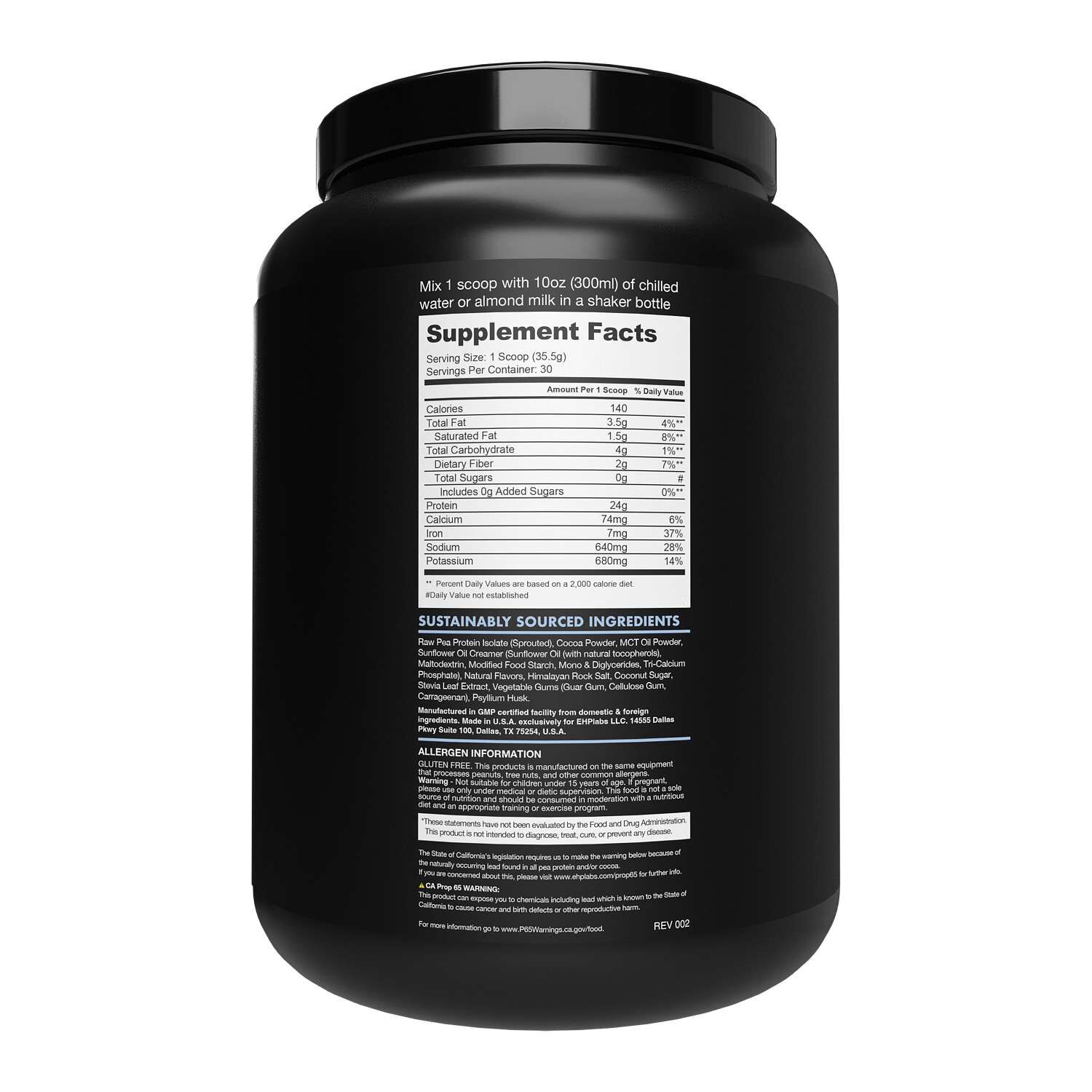 Plant Protein Powder - Cookies &amp; Cream (30 Servings)  | GNC