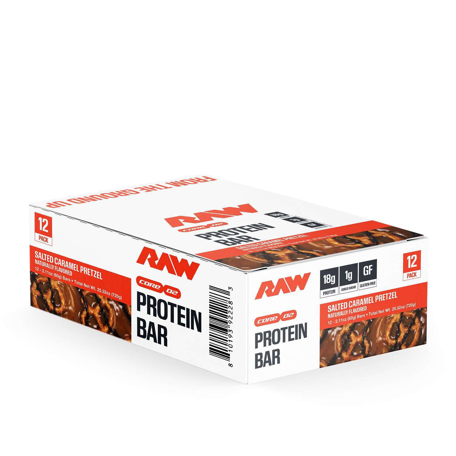 Protein Bar - Salted Caramel Pretzel (12 Bars)
