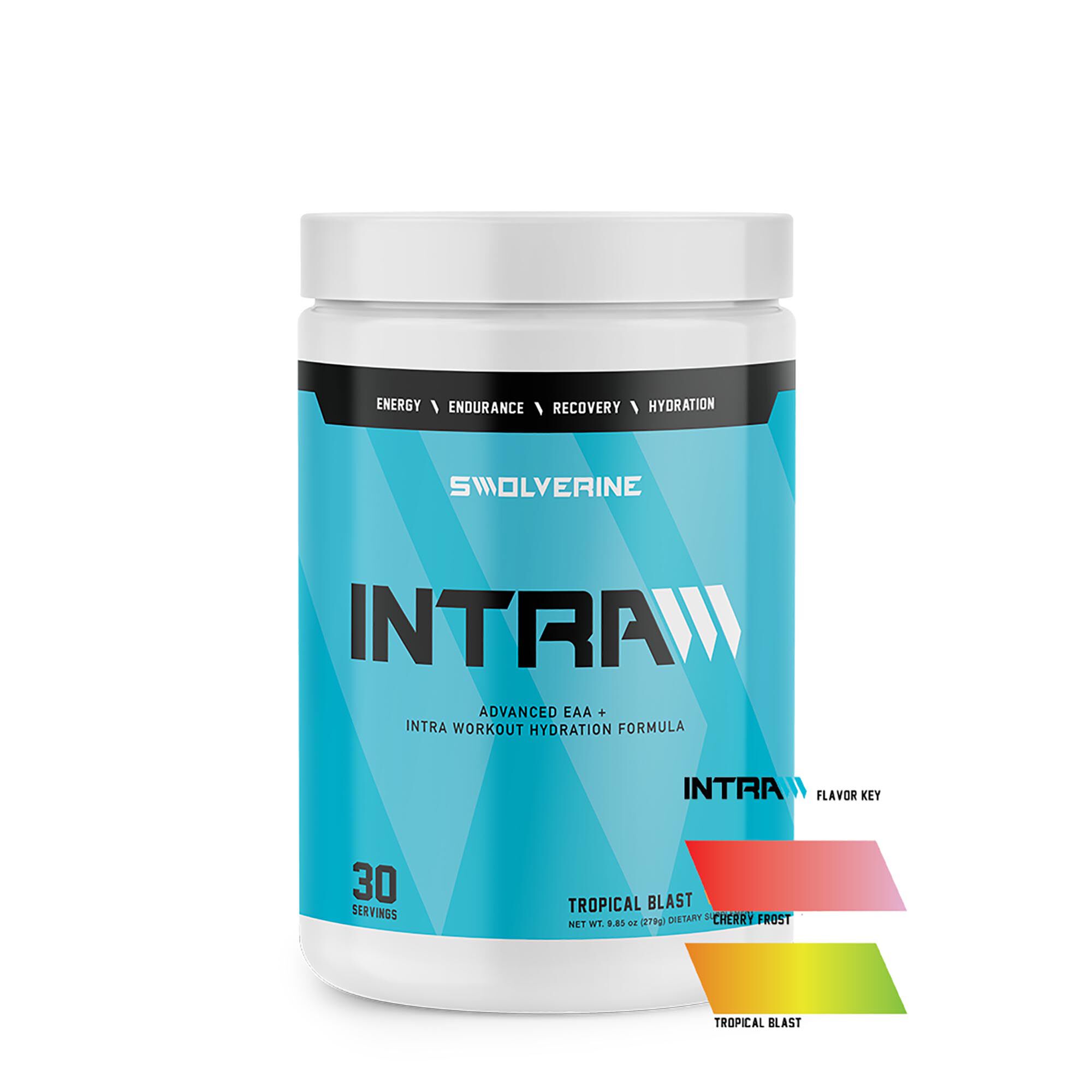 Swolverine Intra Workout Hydration Tropical Blast 9 85 Oz Gnc