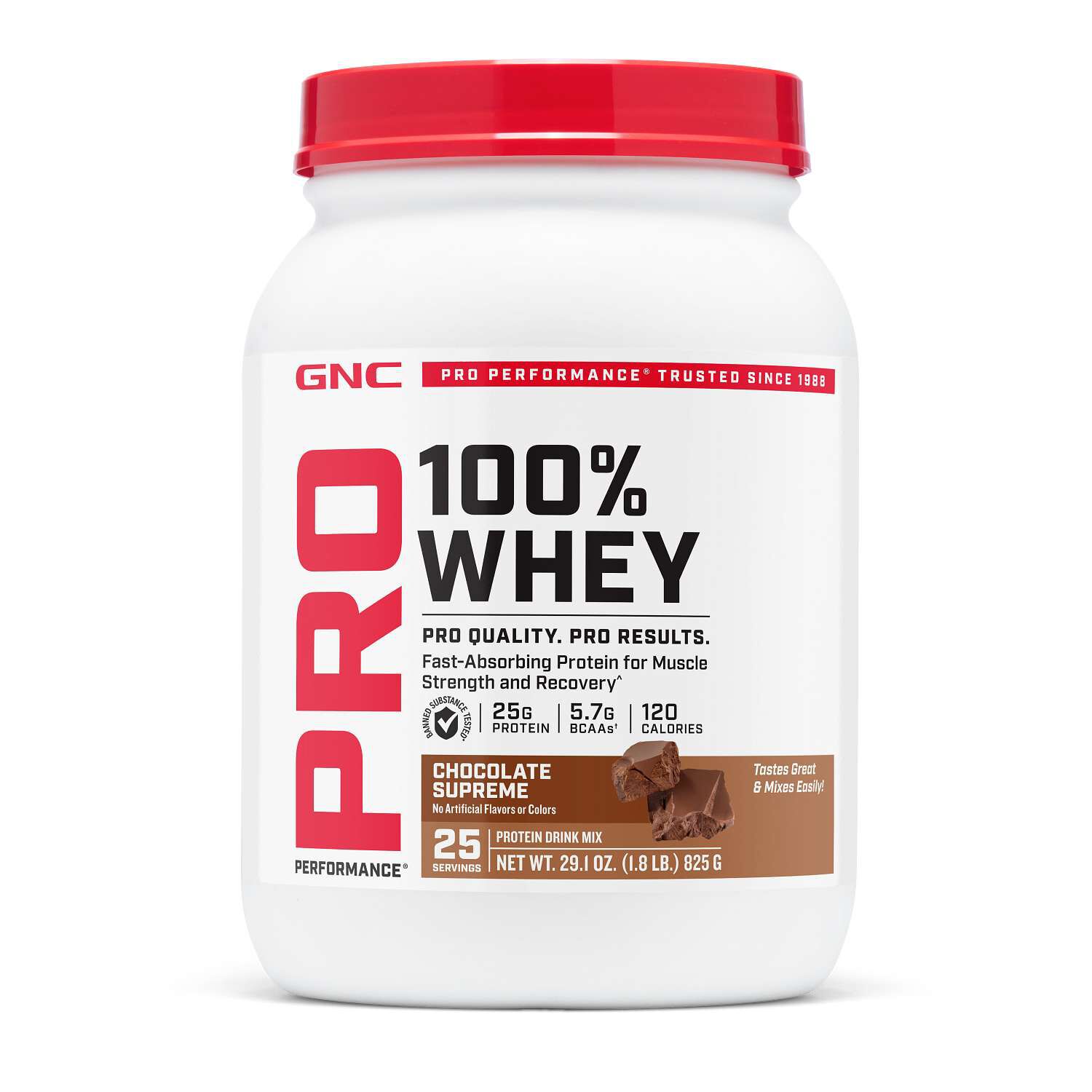 100% Whey 2.0 - Chocolate Supreme (25 Servings) | GNC