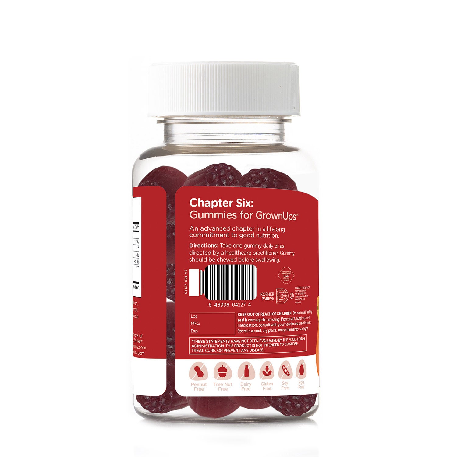 Zahler Apple Cider Vinegar Gummies Alt Bottle