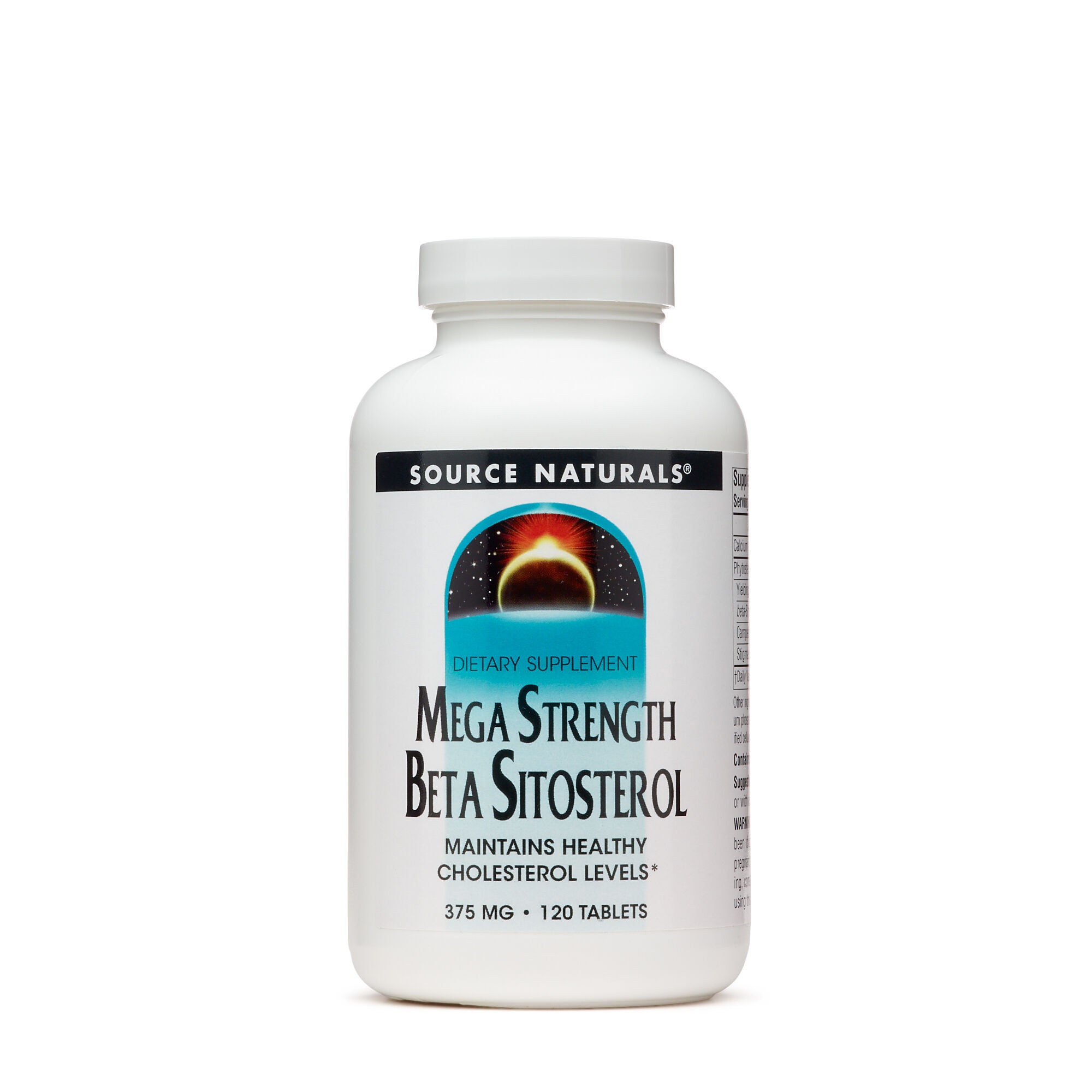 Source Naturals Mega Strength Beta Sitosterol 350 Mg Gnc