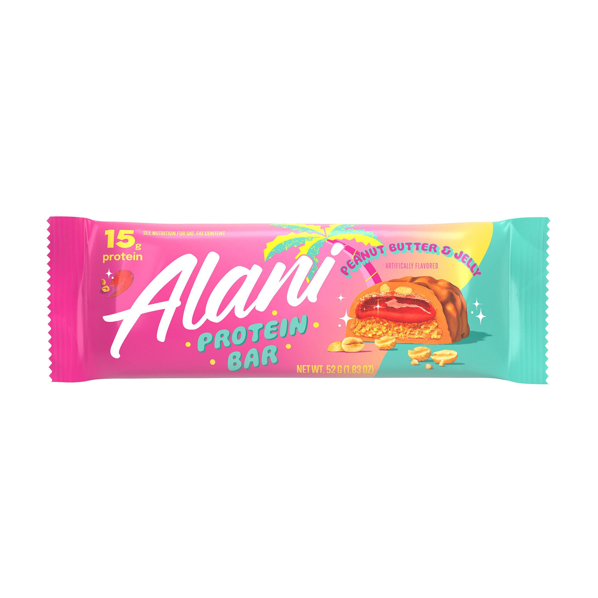 Protein Bar - Peanut Butter and Jelly (12 Bars) Peanut Butter &amp; Jelly | GNC