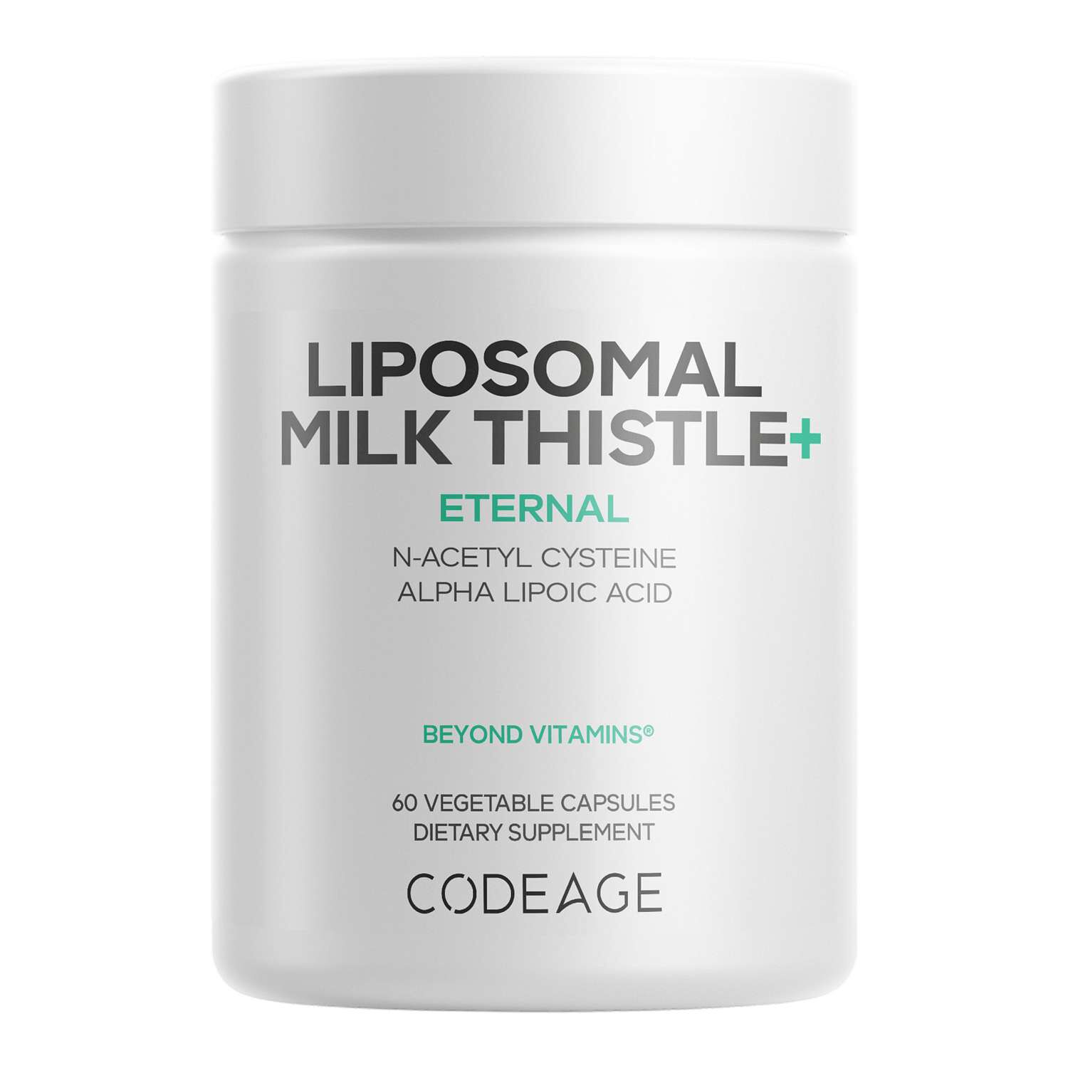 Liposomal Milk Thistle+ - 60 Vegetable Capsules (30 Servings)