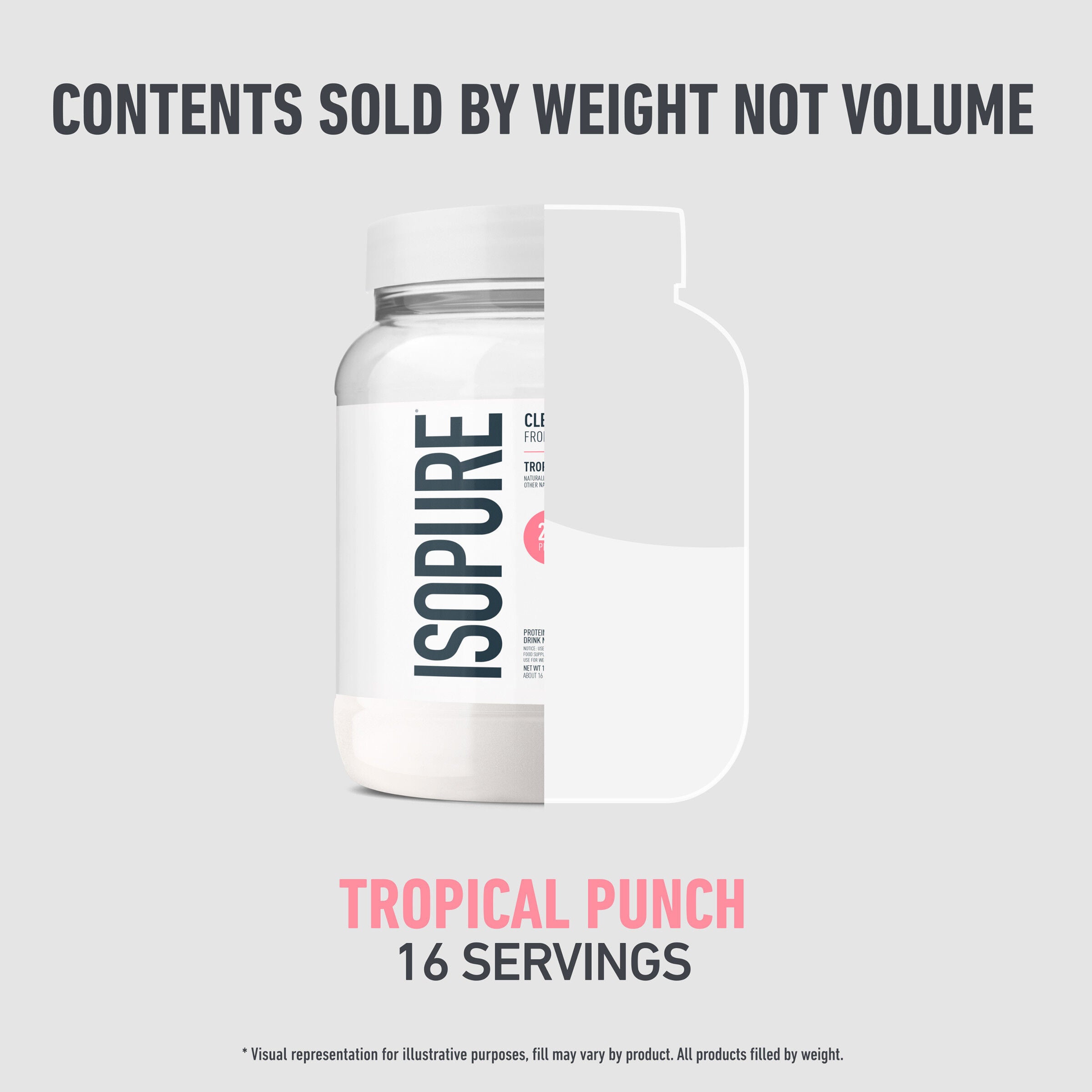 Clear Protein Powder - Tropical Punch (16 Servings) Tropical Punch | GNC