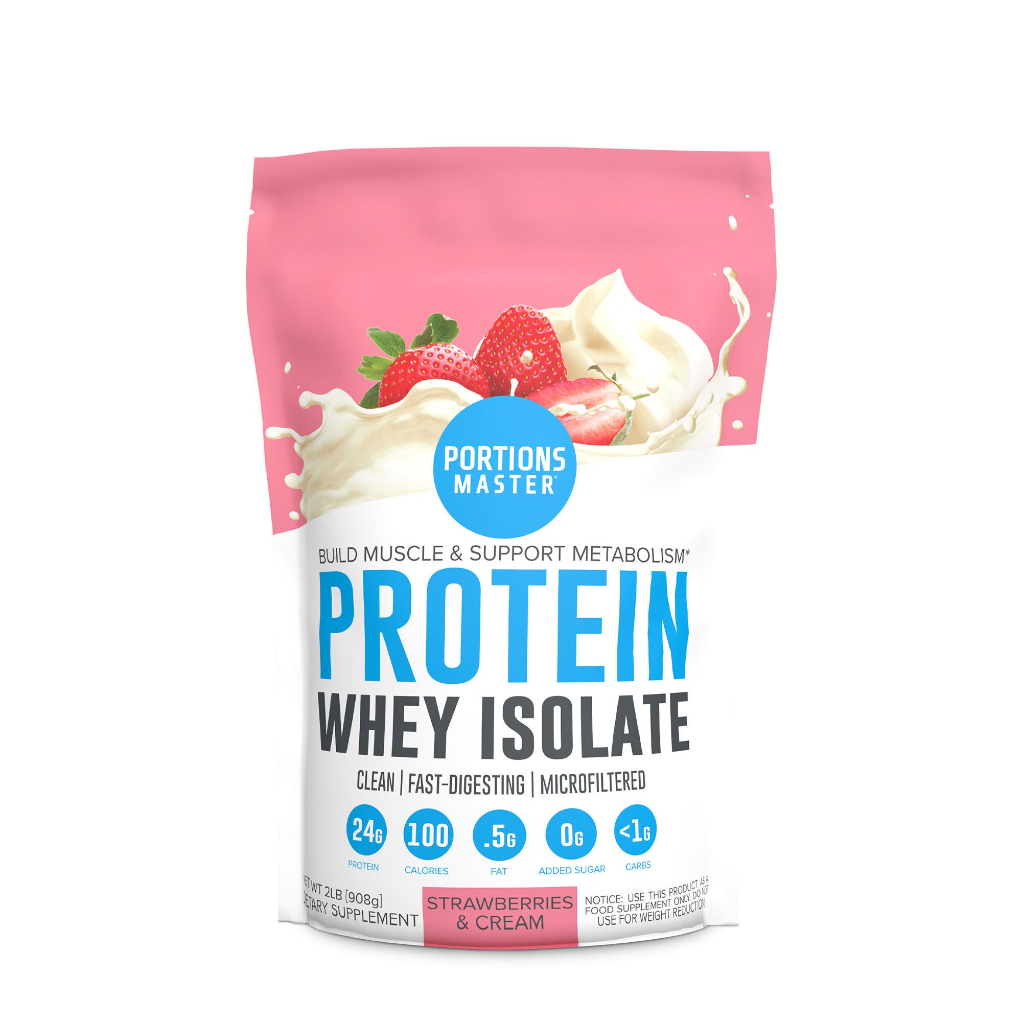 Protein Whey Isolate - Strawberries &amp; Cream (32 Servings)  | GNC