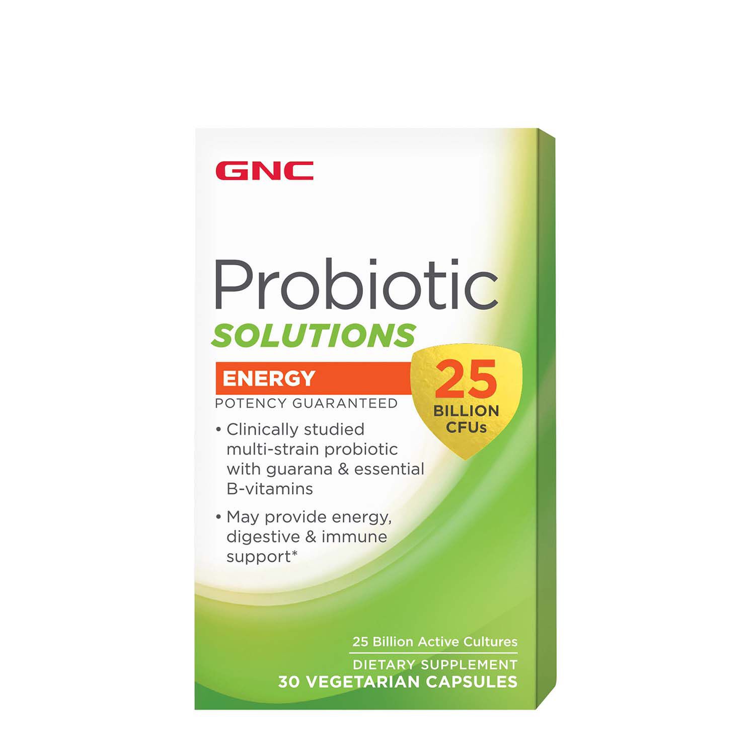 Gnc Probiotic Solutions Energy Gnc