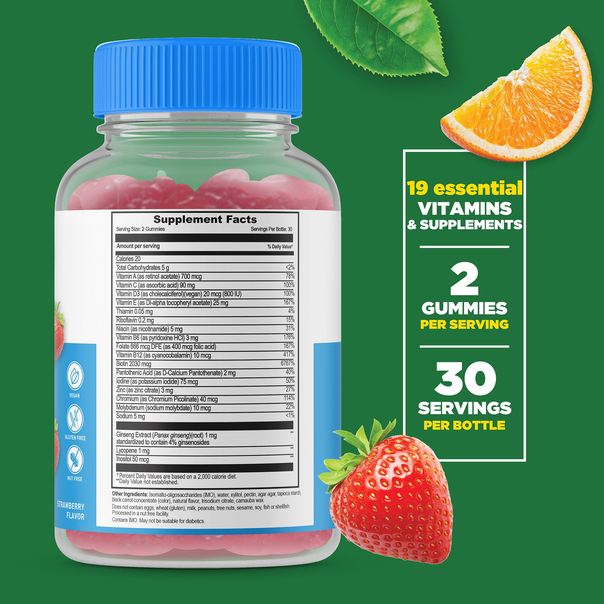 Sugar Free Women's Multivitamin - 60 Gummies (30 Servings)  | GNC