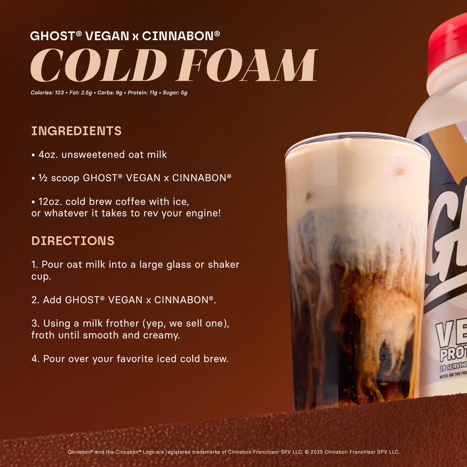 Vegan Protein - Cinnabon&reg; (28 Servings) Cinnabon&reg; | GNC
