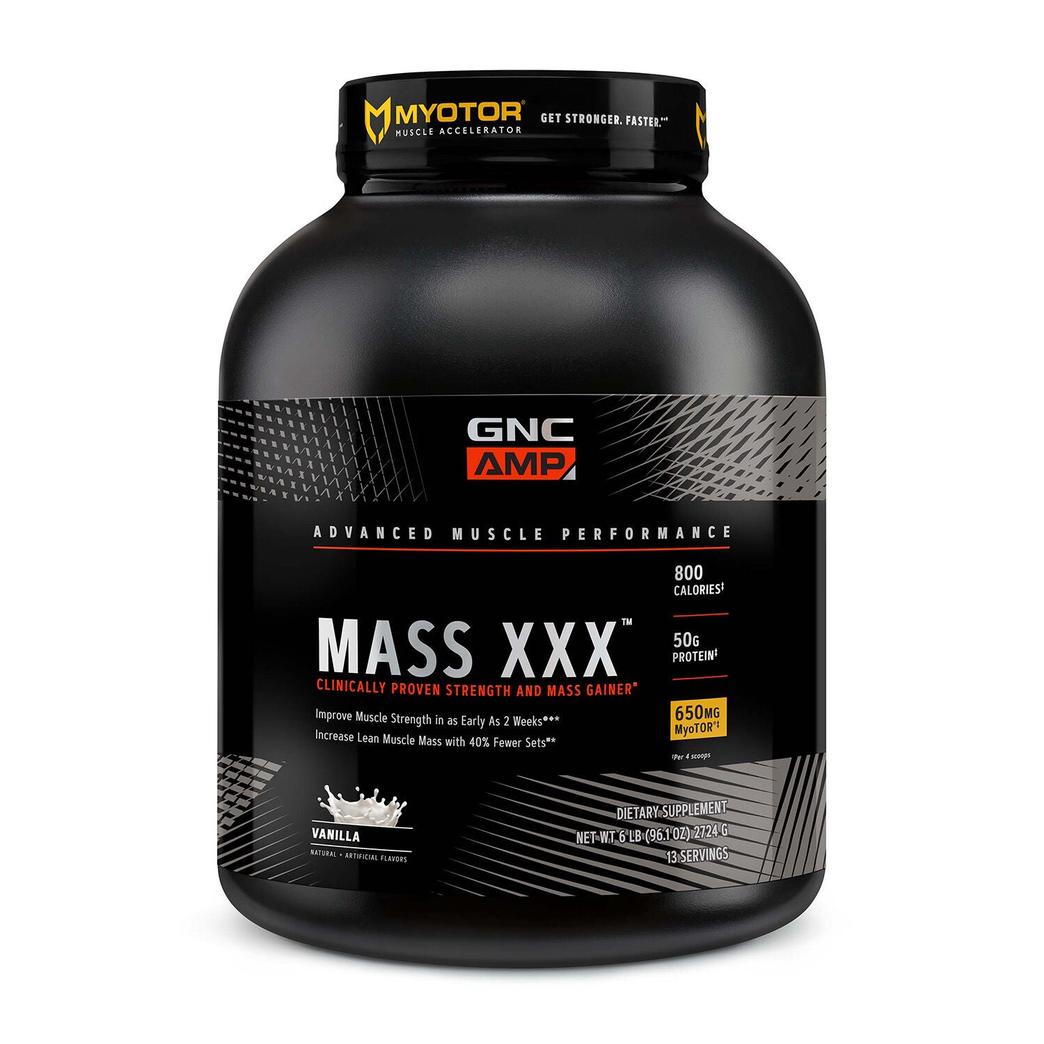 Mass XXX&trade; with MyoTor&reg;  - Vanilla (13 Servings) Vanilla | GNC
