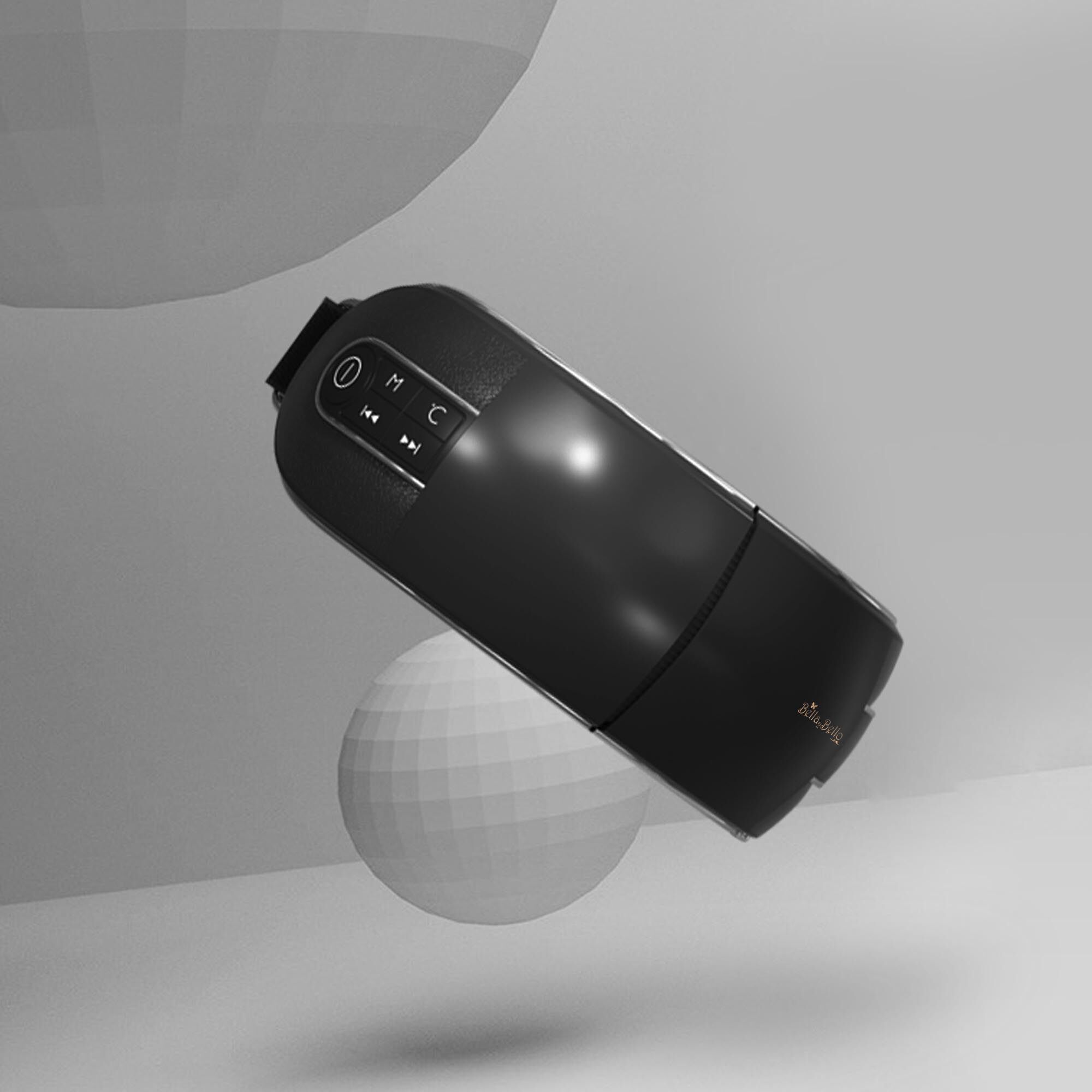 Bluetooth 3D Eye Massager - Black  | GNC