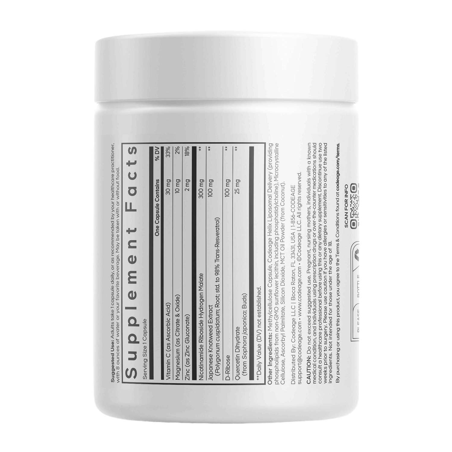 Liposomal NRHM+ - 60 Capsules (60 Servings)