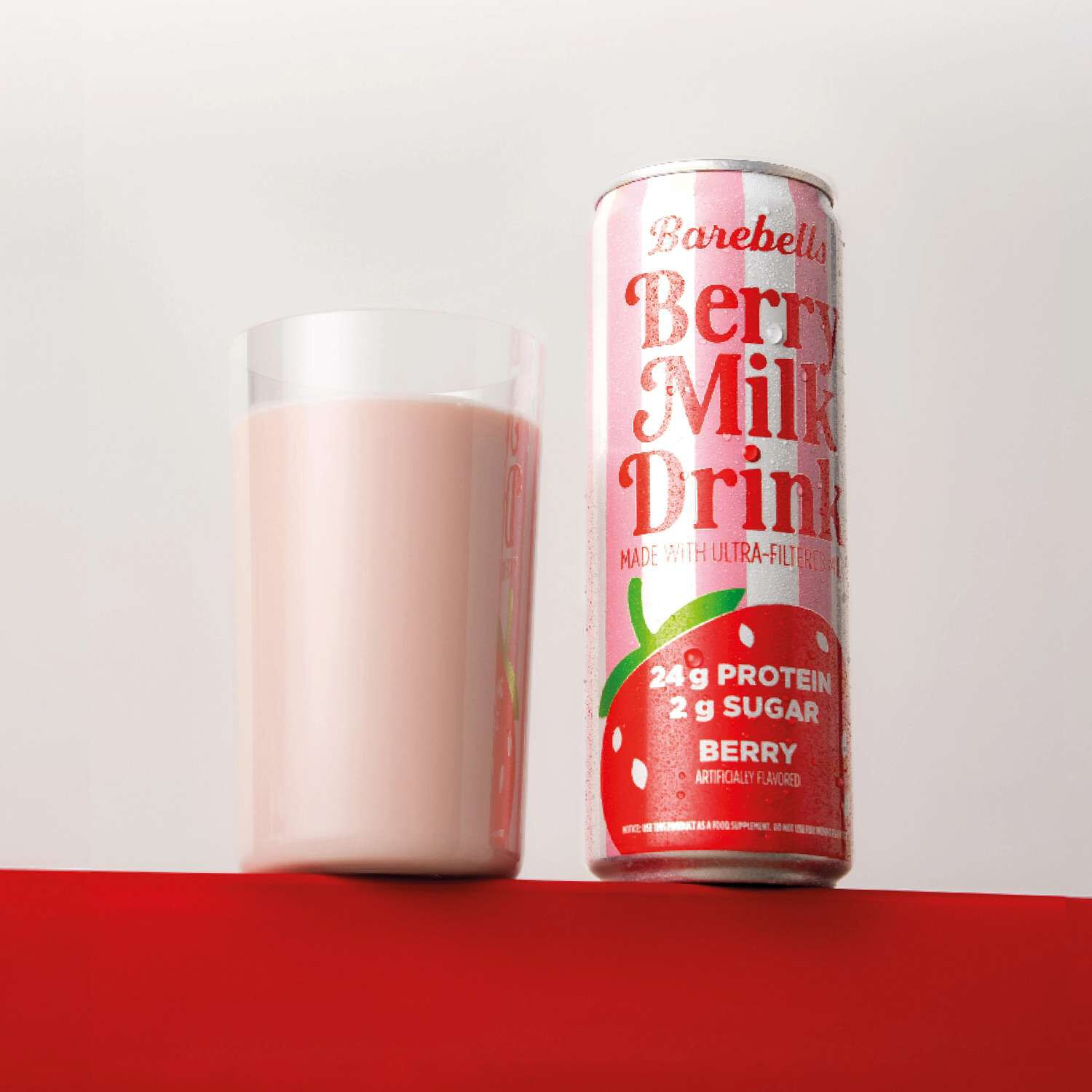Berry Milk Drink (12 Cans)