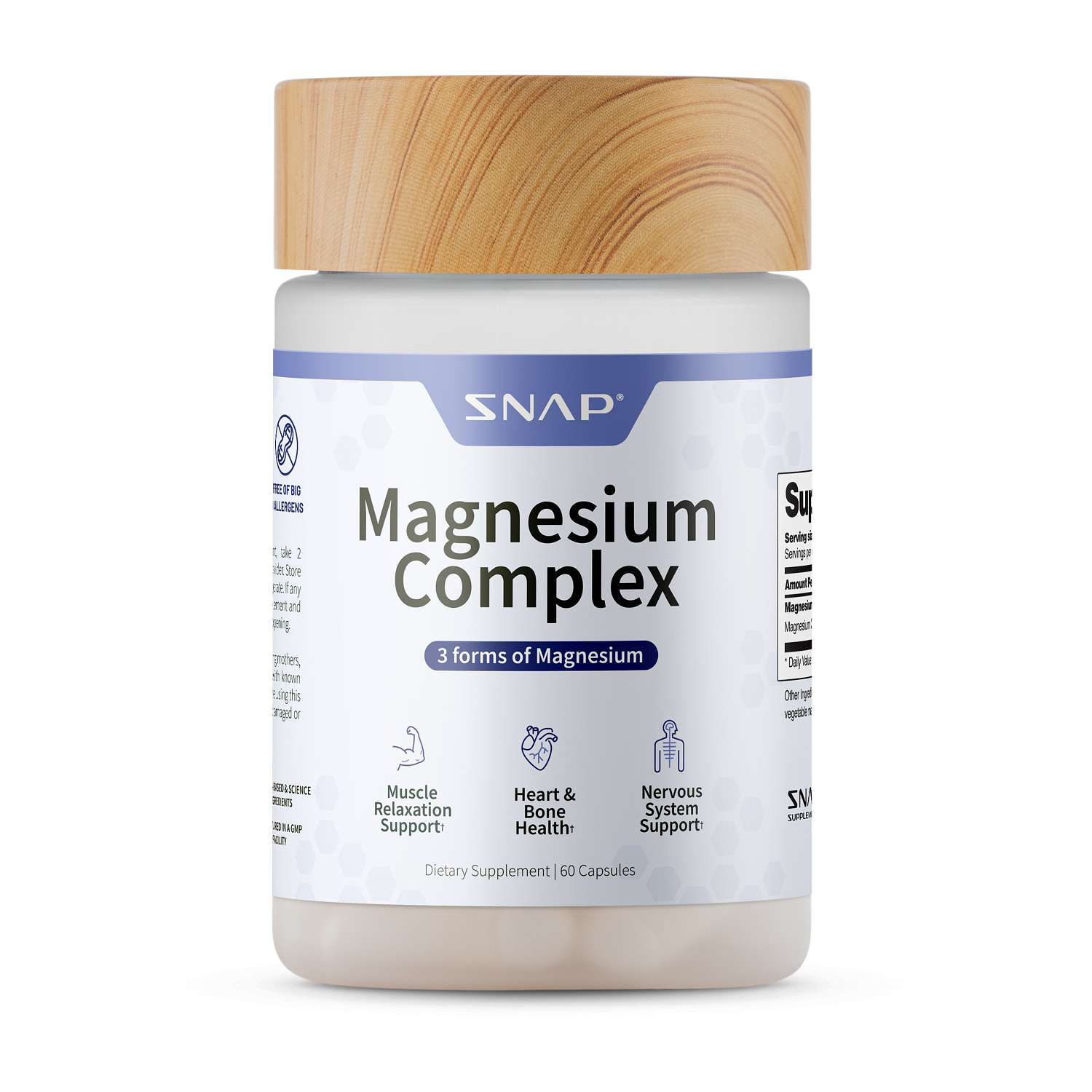 Magnesium Complex - 60 Capsules (60 Servings)