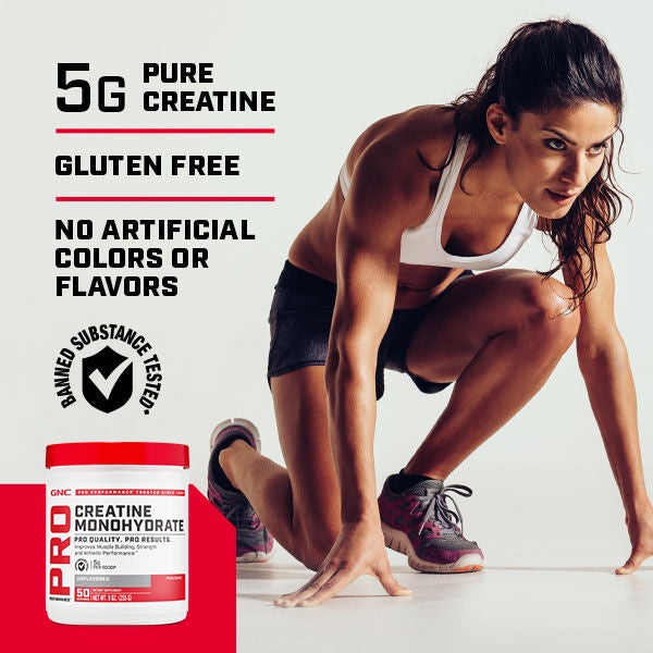 Creatine Monohydrate &#40;50 Servings&#41;  | GNC