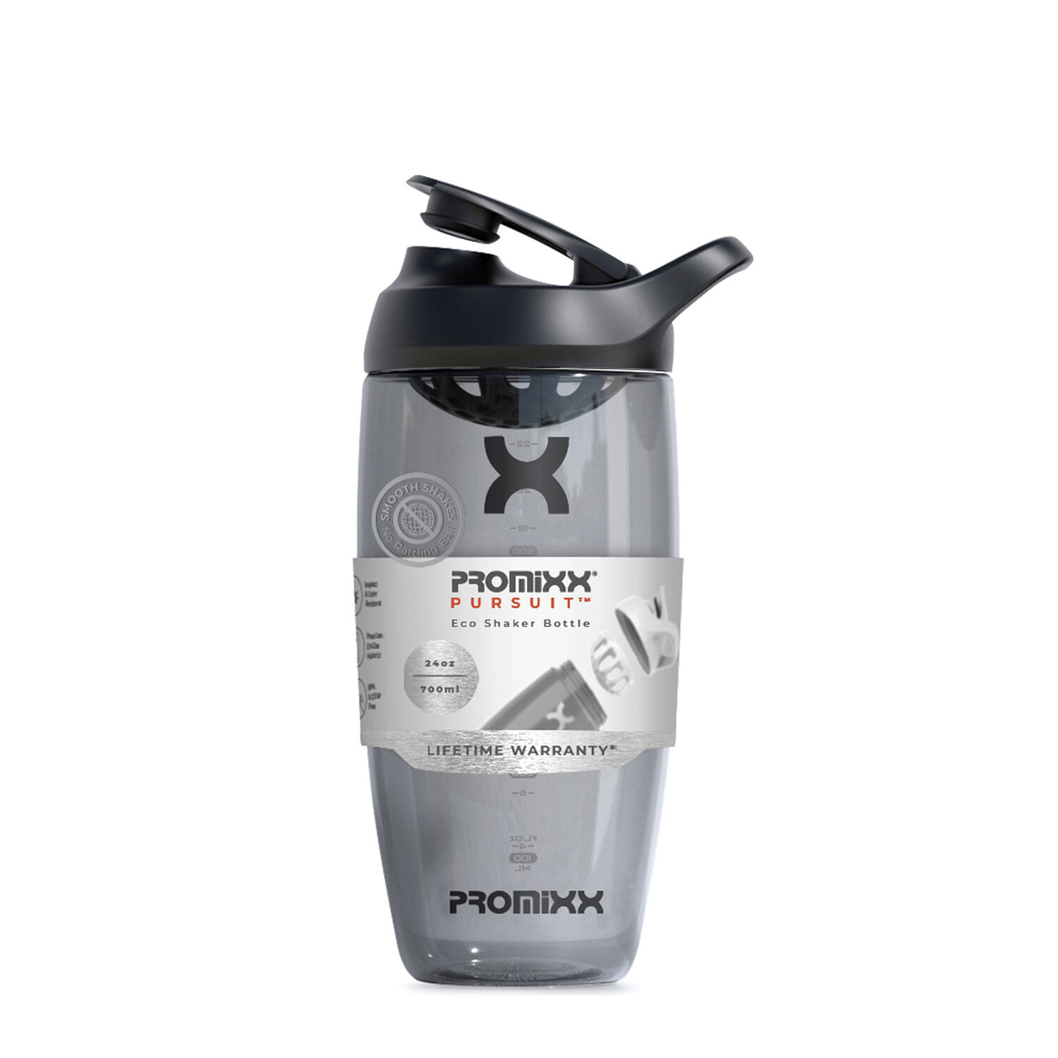 Promixx Inc. Pursuit Shaker - Graphite - 24Oz