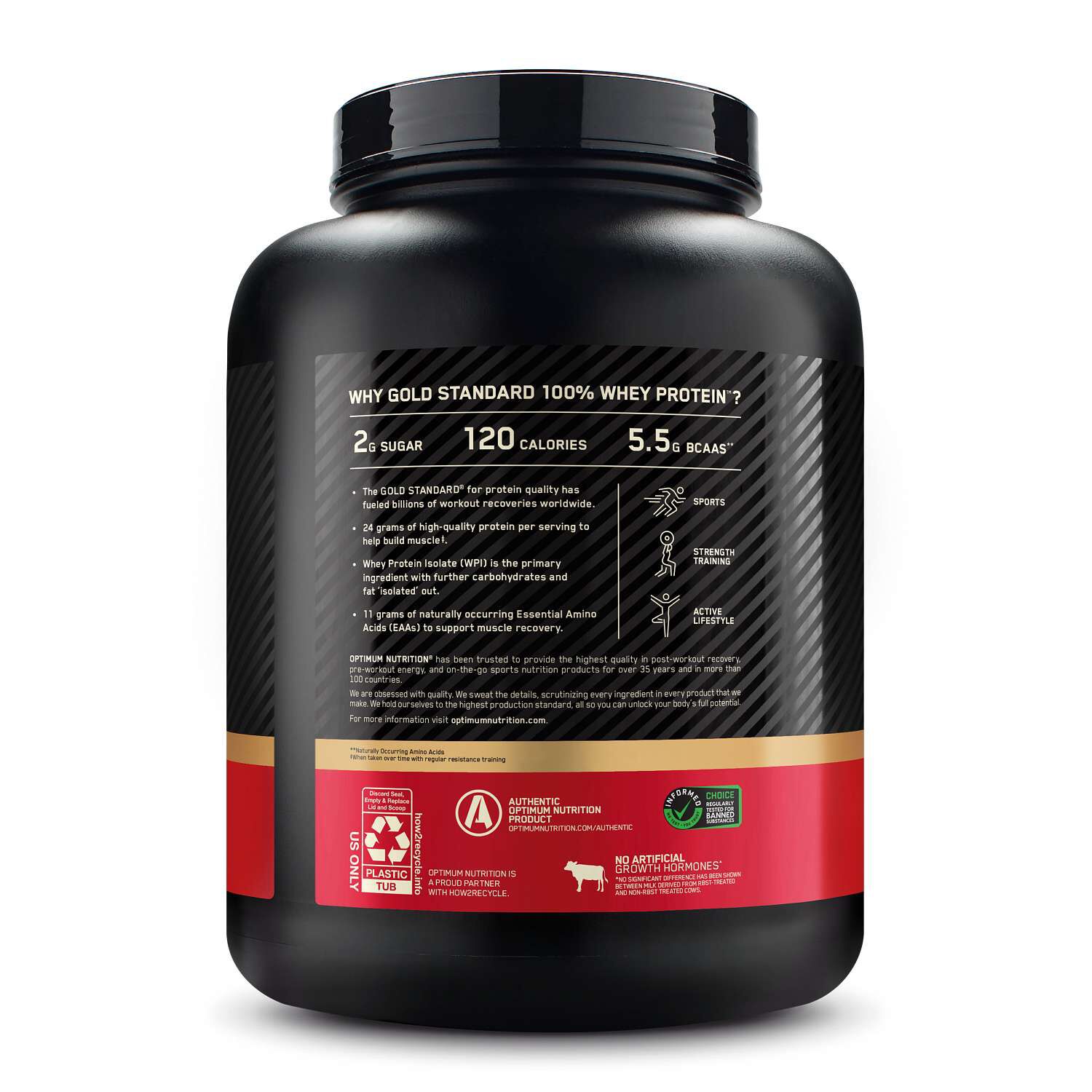 Optimum Nutrition Whey Protein French Vanilla Creme | GNC