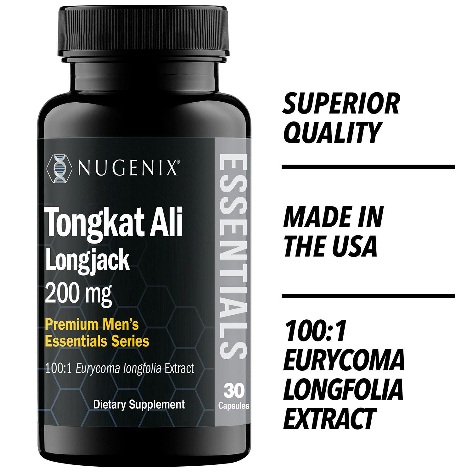 Tongkat Ali Longjack - 30 Capsules (30 Servings)  | GNC
