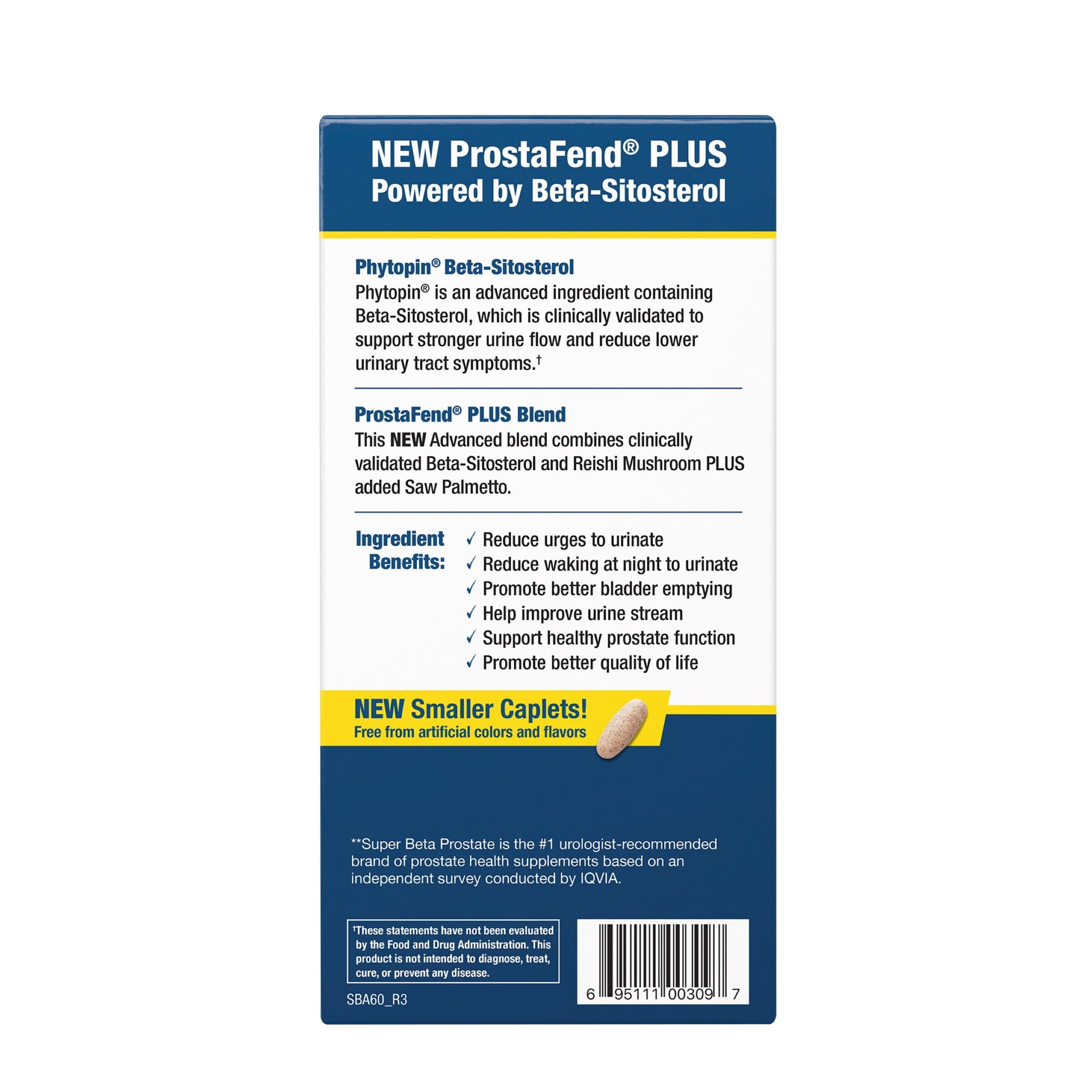 Super Beta Prostate Advanced - 60 Caplets (30 Servings)