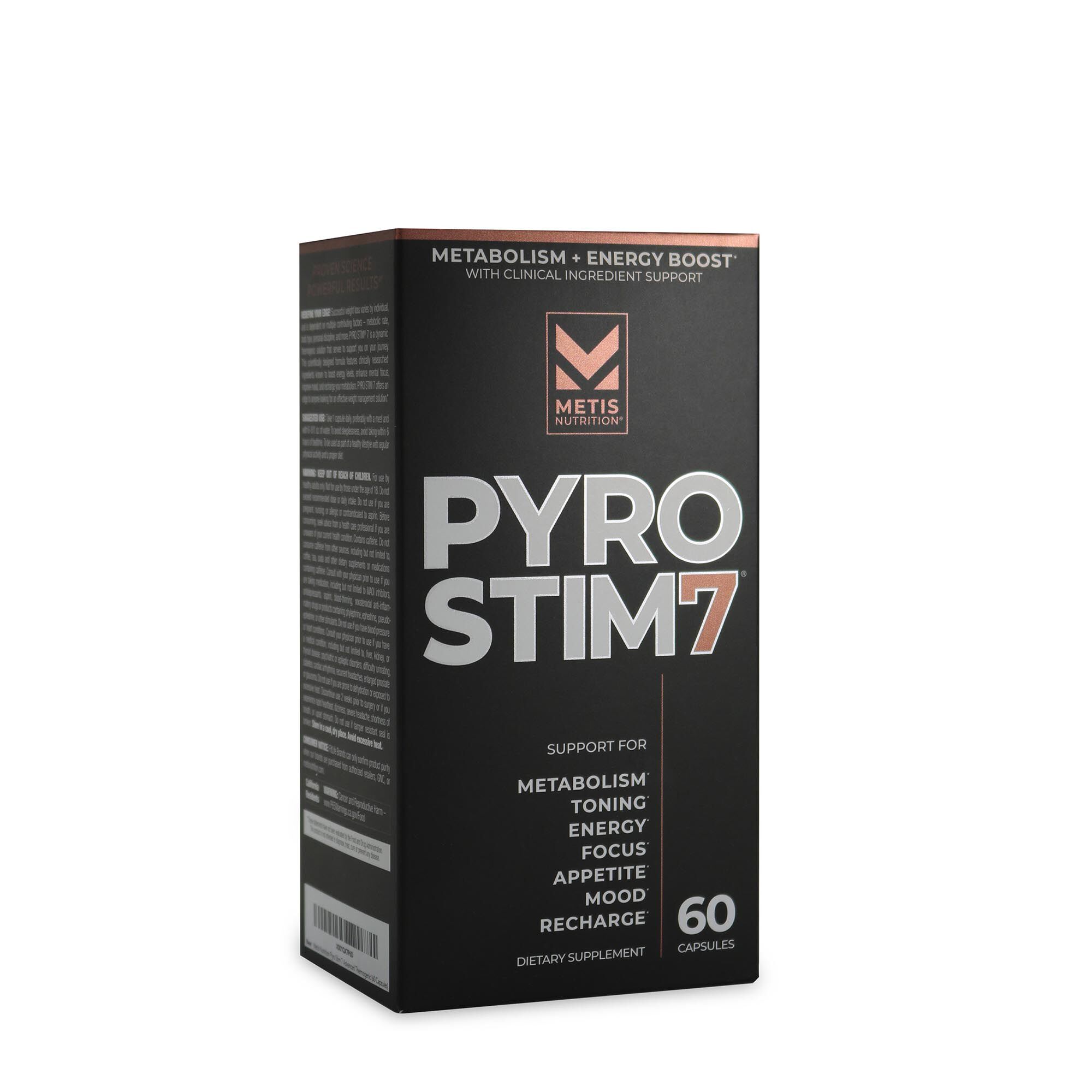 PYRO STIM&reg; 7 Complex Thermogenic - 60 Capsules (60 Servings)  | GNC