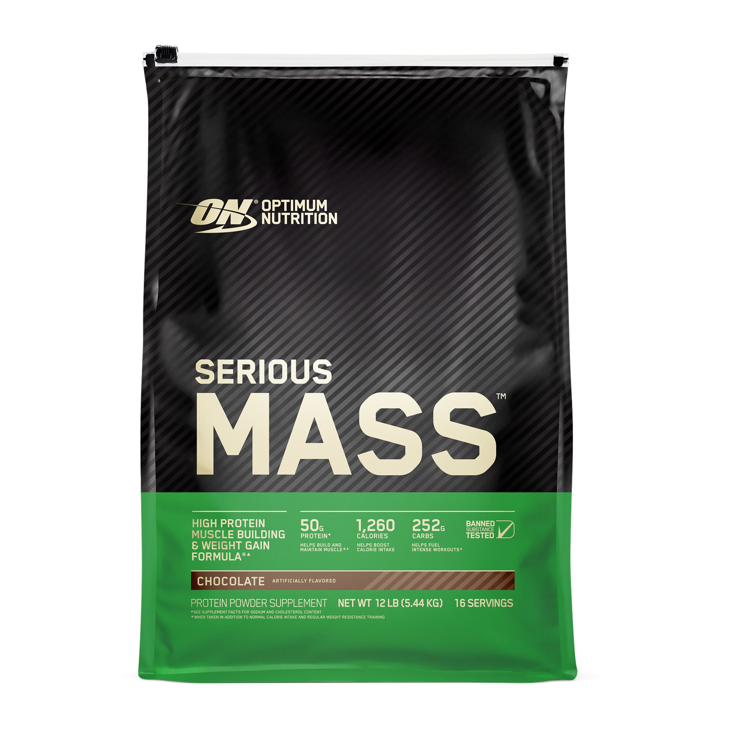 Serious Mass - Chocolate (16 Servings) Chocolate | GNC