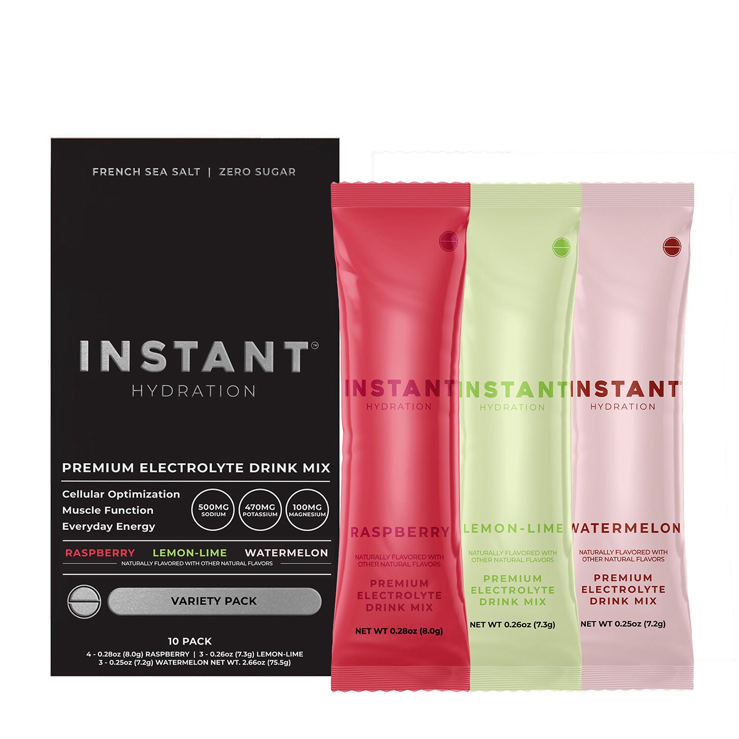 Premium Electrolyte Drink Mix - Variety Pack (10 Stick Packs) | GNC
