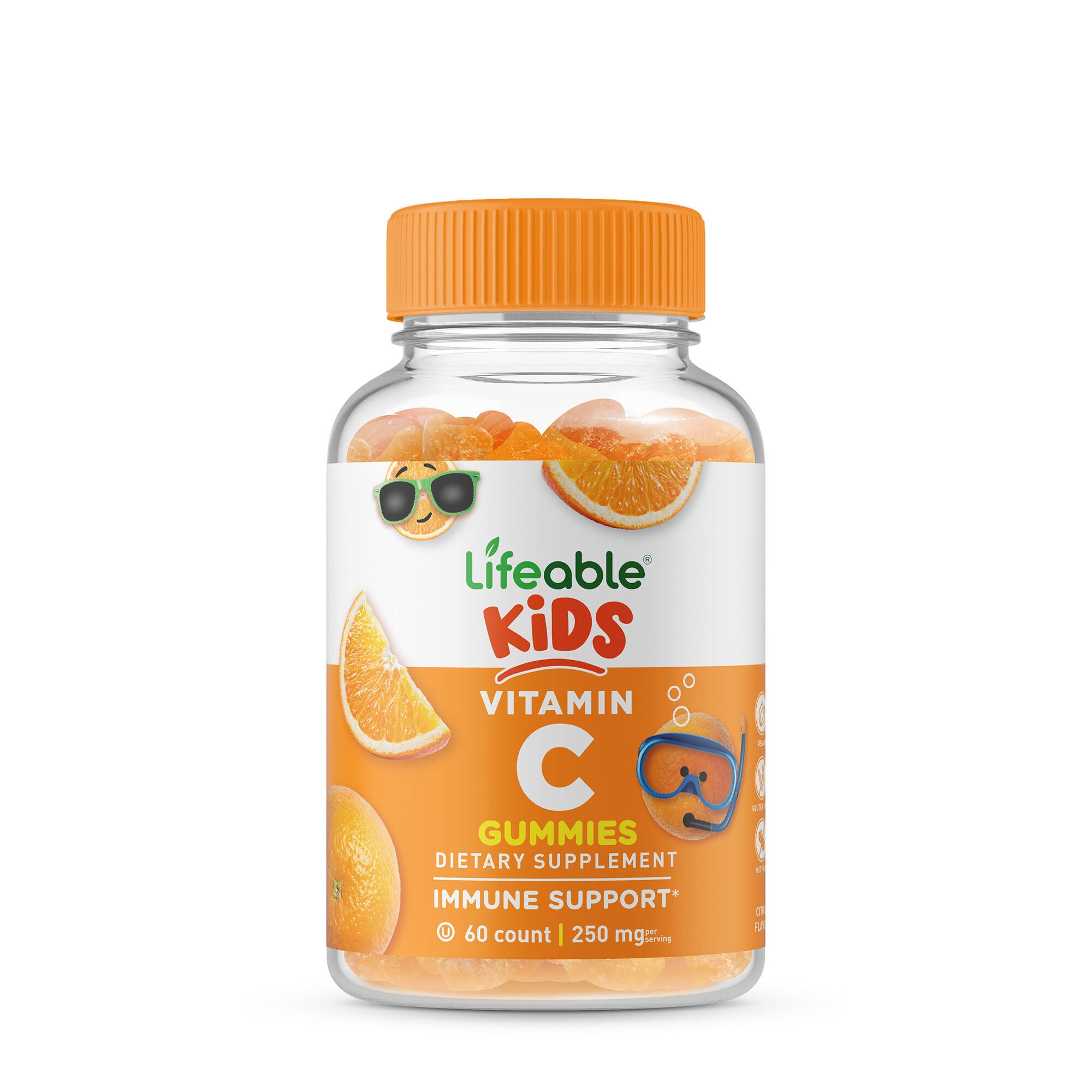 Lifeable Kids Vitamin C - 60 Gummies (60 Servings)