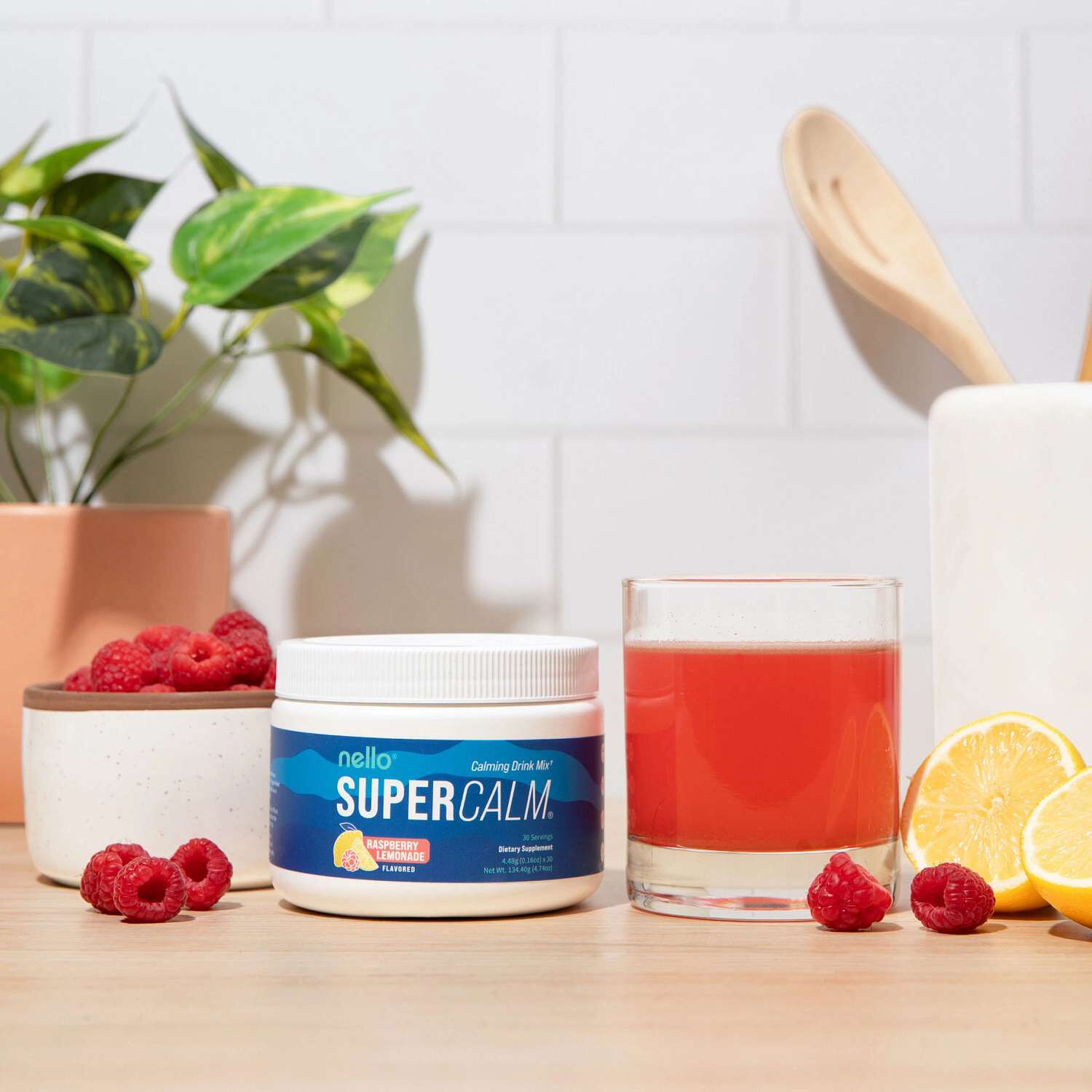 Supercalm&reg; - Raspberry Lemonade (30 Servings) Raspberry Lemonade | GNC