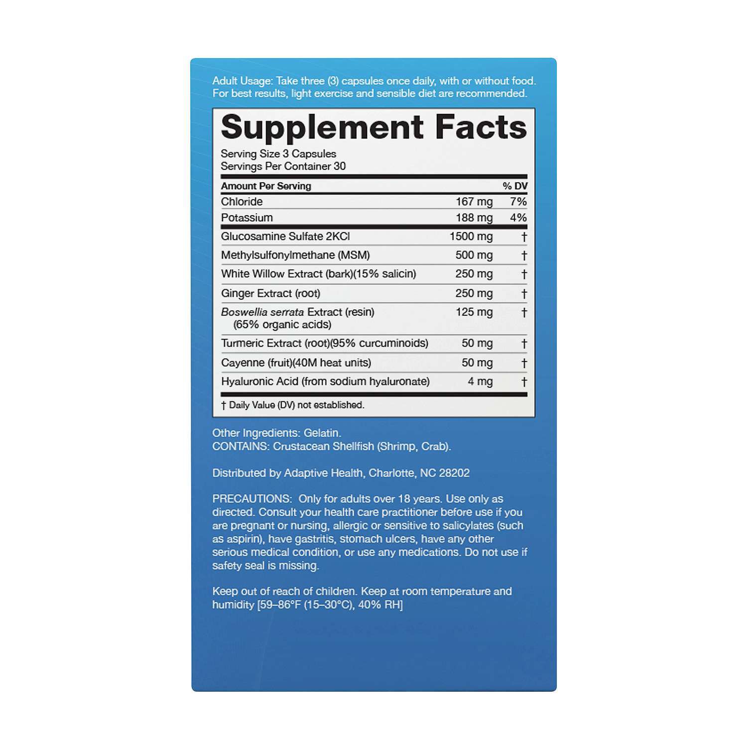 Joint Health - 90 Capsules (30 Servings)  | GNC