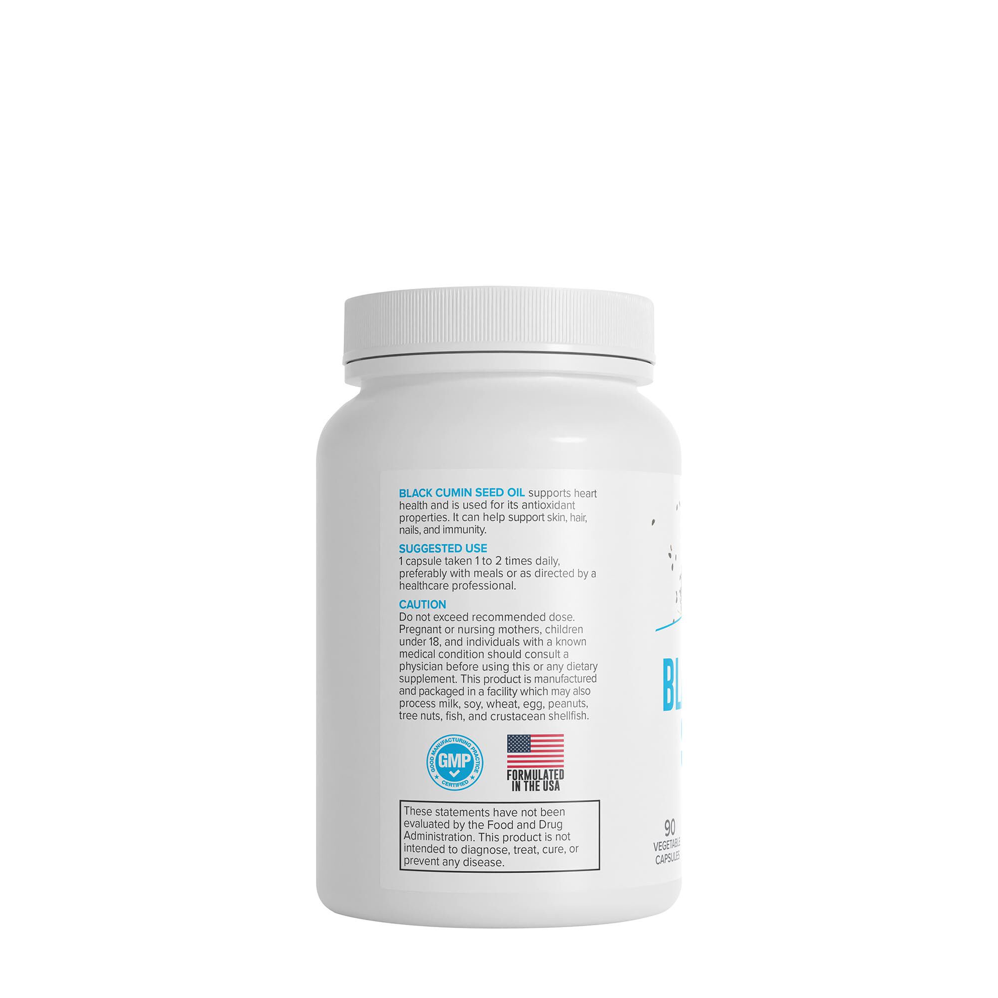 Black Cumin Seed Oil 500mg - 90 Capsules (90 Servings)  | GNC