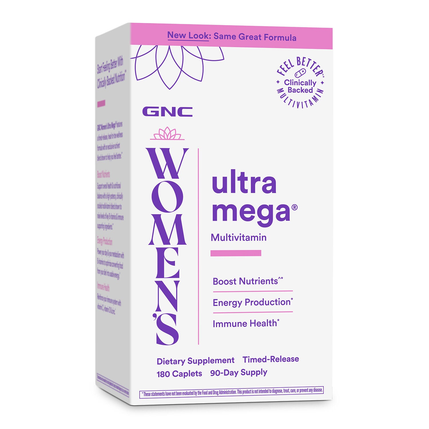 Ultra Mega&reg; Multivitamin - 180 Caplets (90-Day Supply)  | GNC