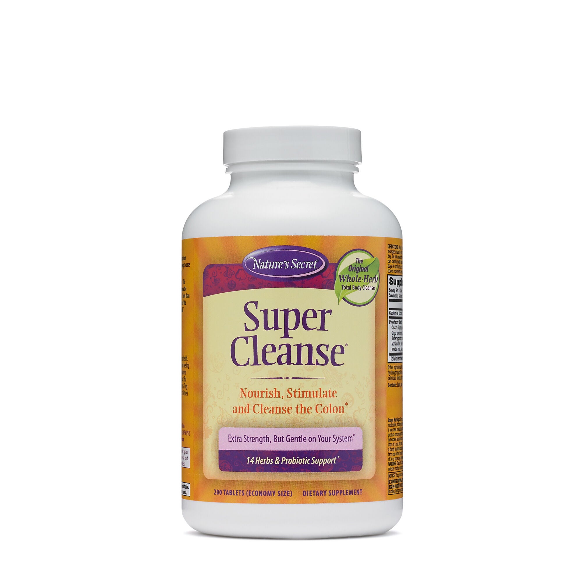 Nature S Secret Super Cleanse Gnc