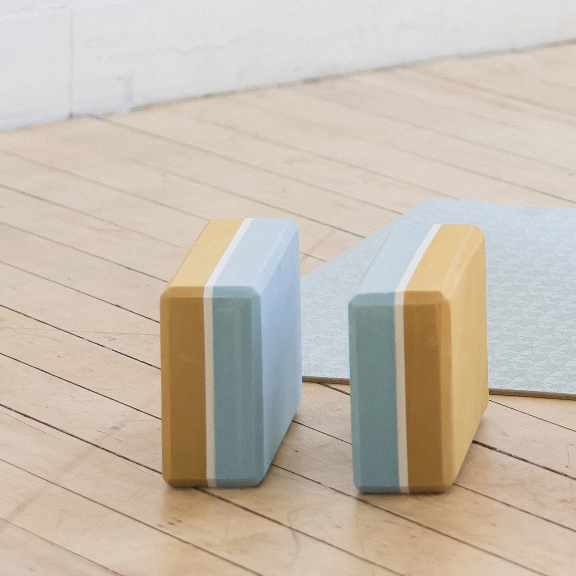 Colorblock Yoga Block