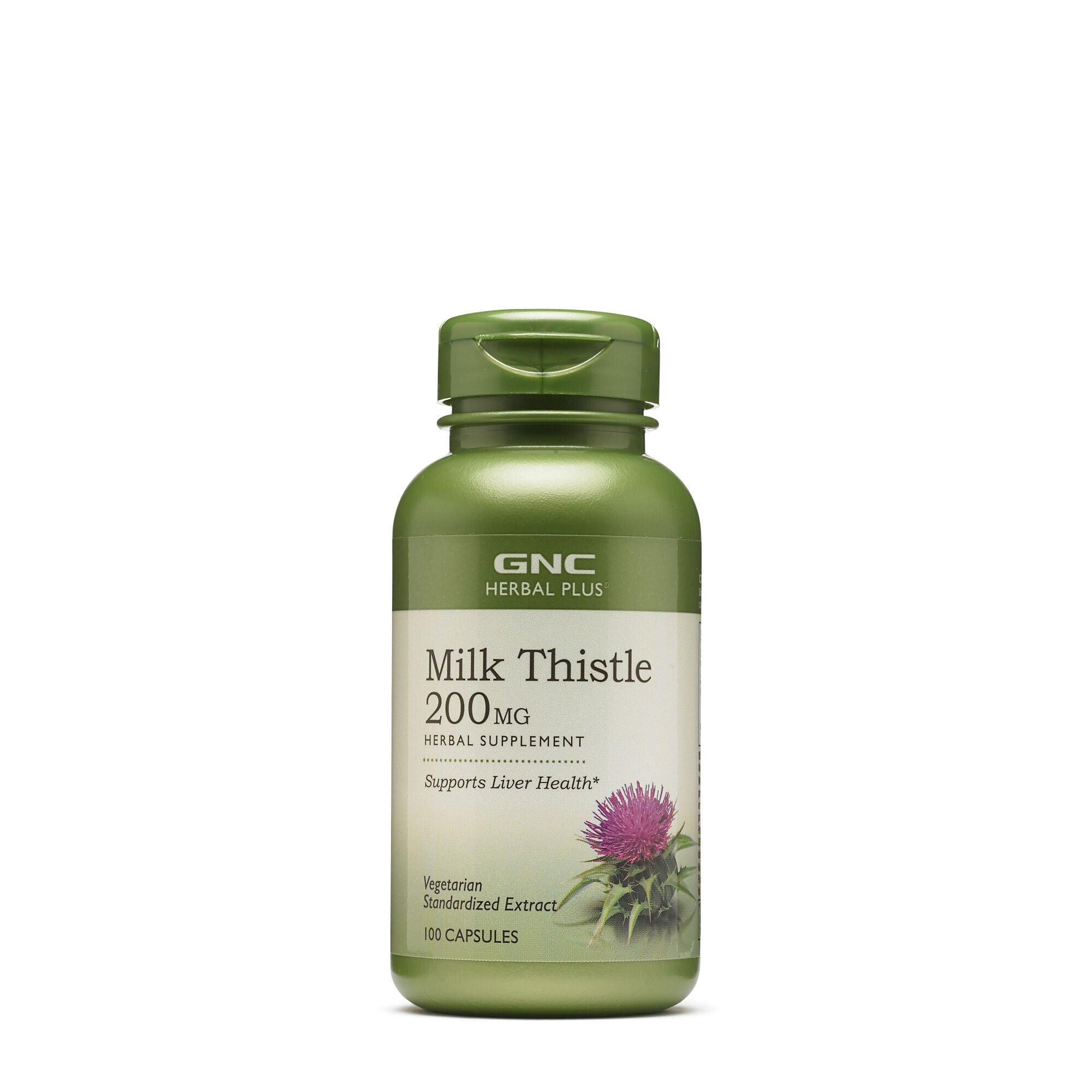 Milk Thistle 200 MG 100 Capsules (100 Servings) GNC