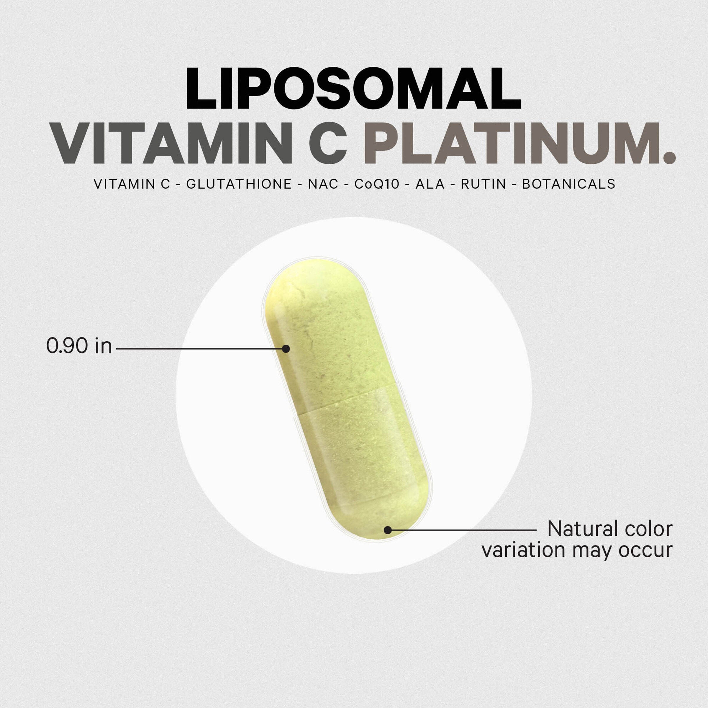 Liposomal Vitamin C+ Platinum  | GNC