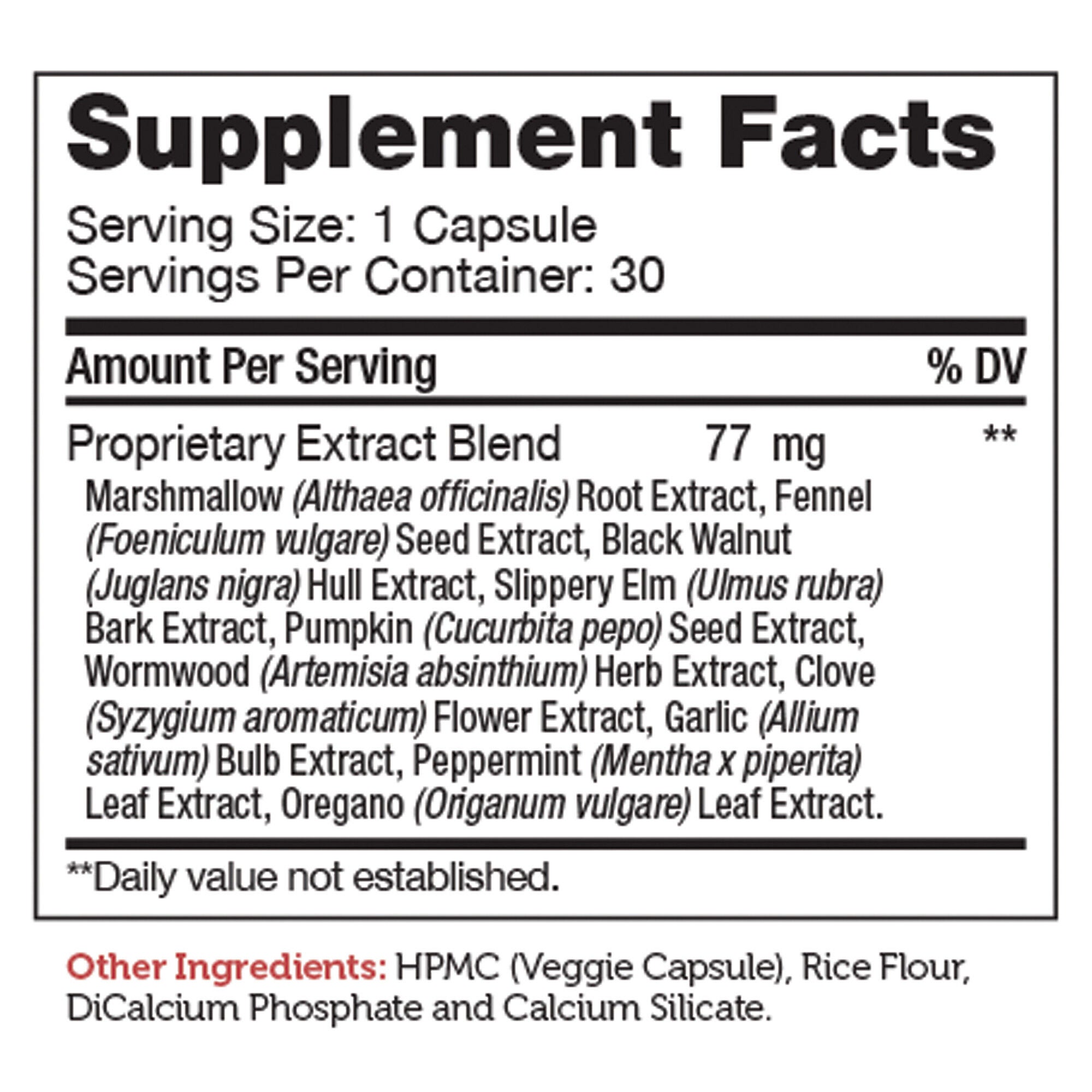 ParaGuard - 30 Capsules (30 Servings)  | GNC