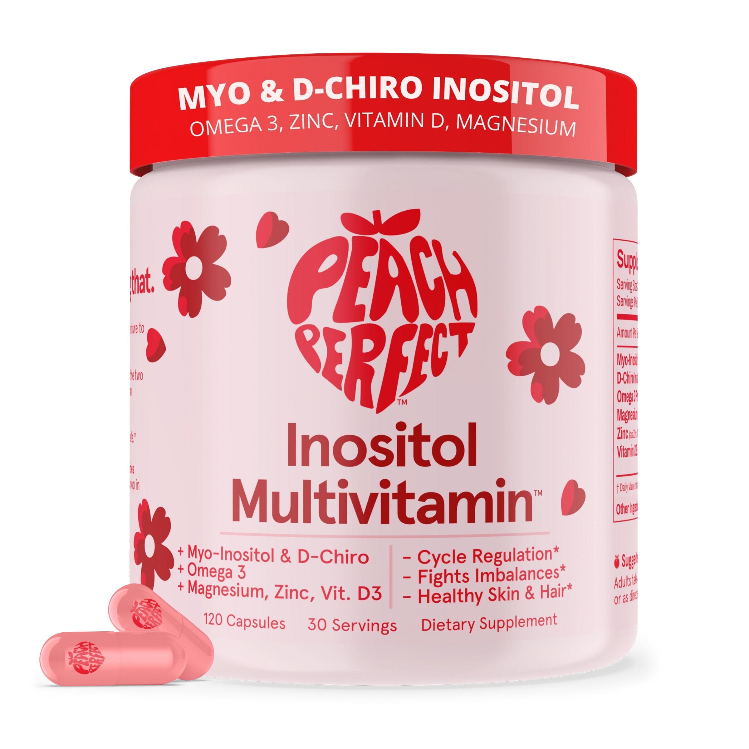 Inositol Multivitamin - 120 Capsules (30 Servings)  | GNC
