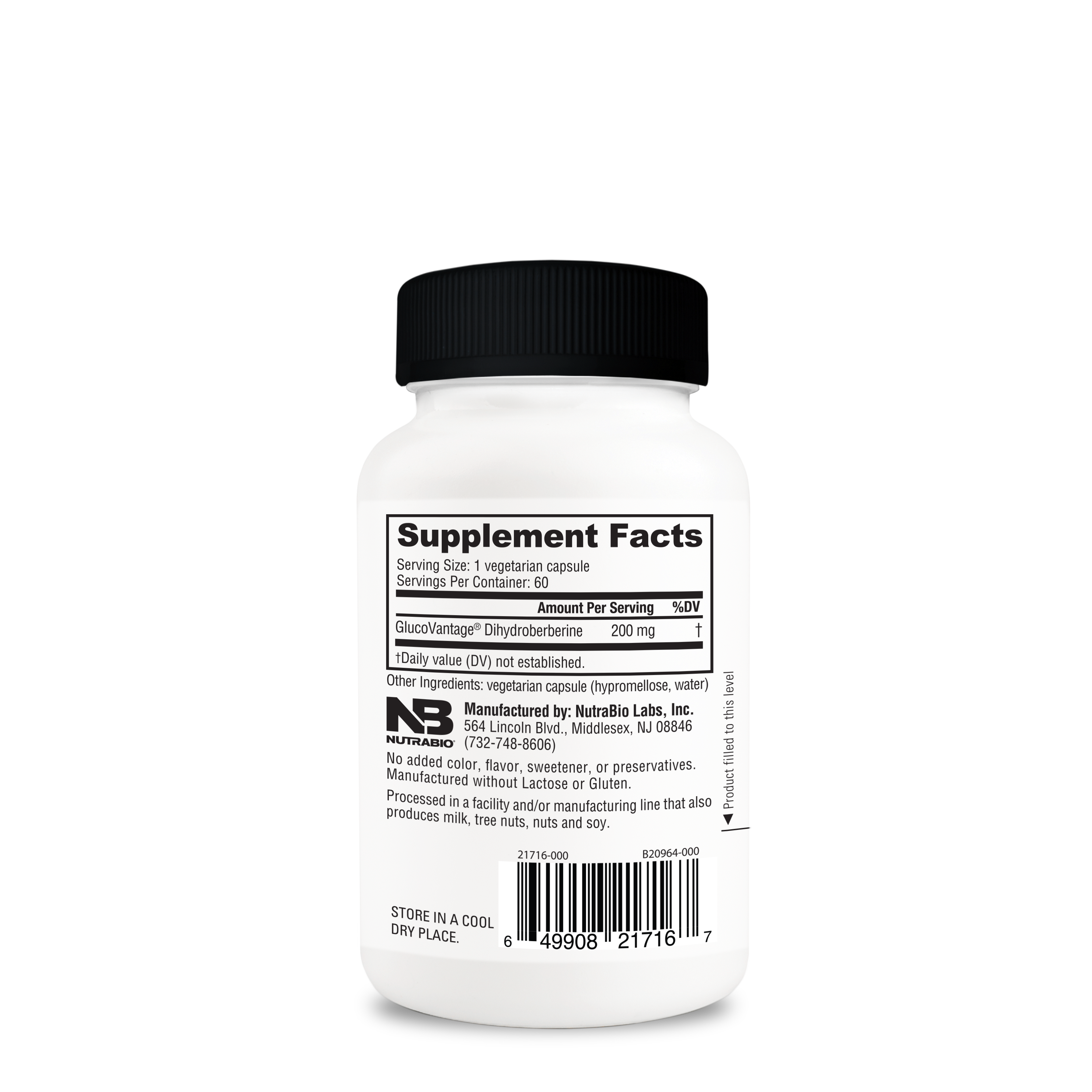 Berberine Advanced - 60 Capsules (60 Servings)  | GNC