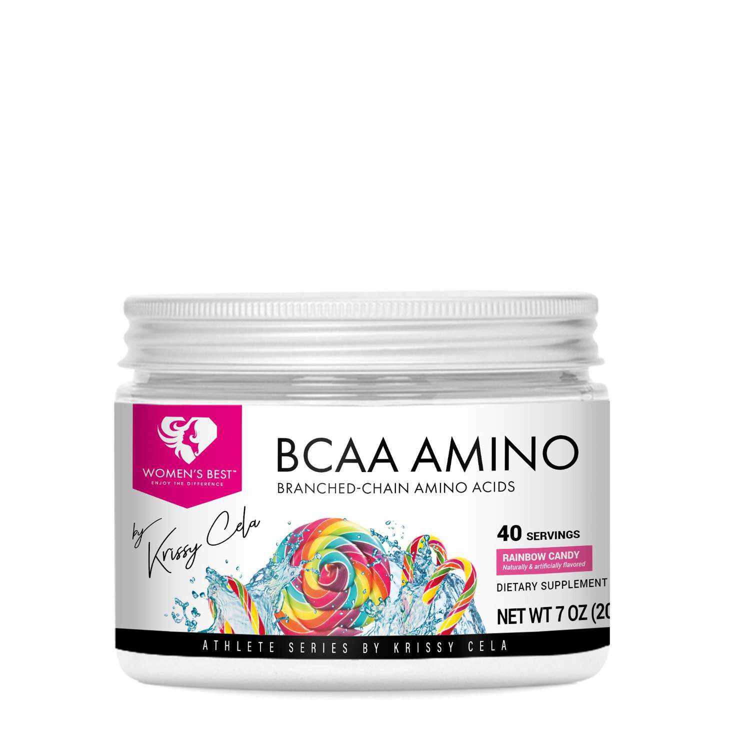 Womens Best BCAA Amino Acids Rainbow Candy by Krissy Cela