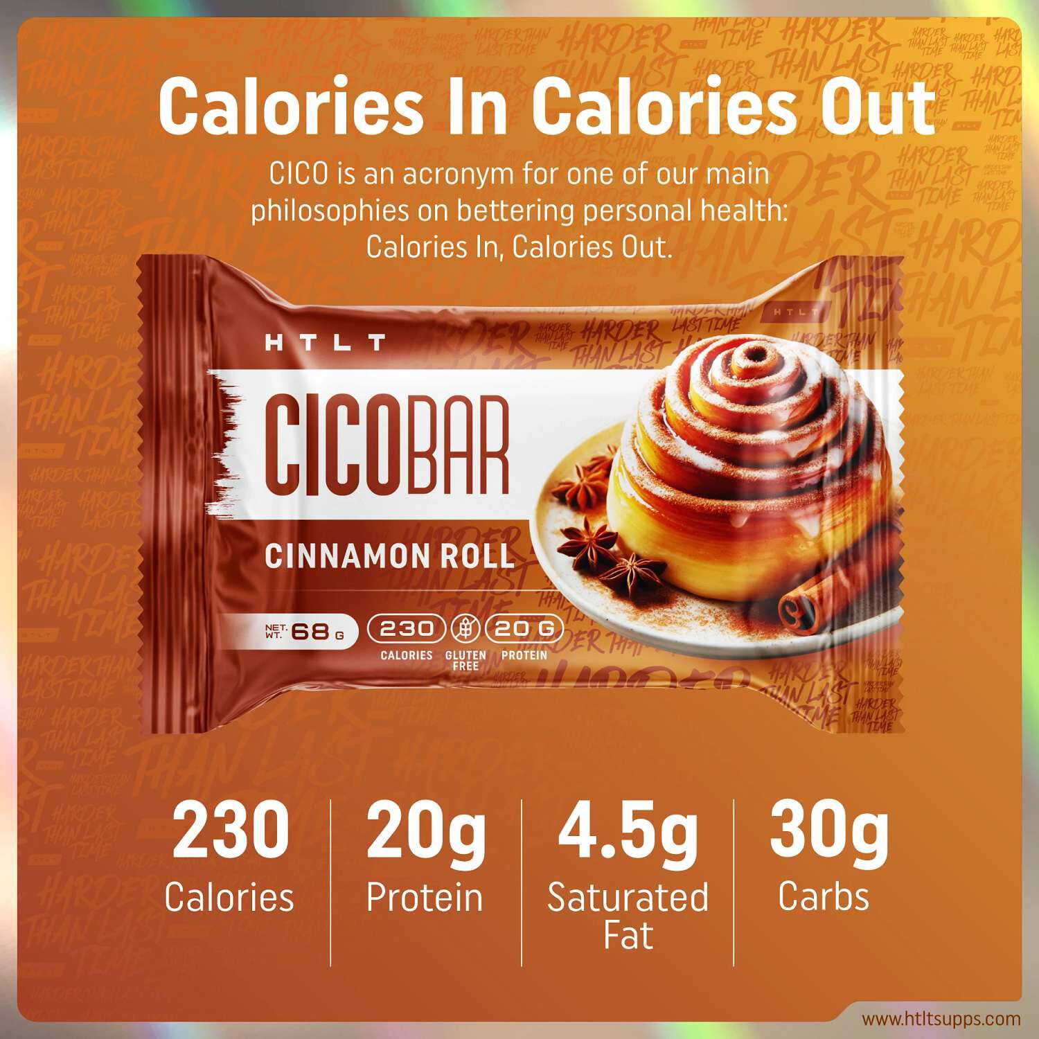CICO Bar - Cinnamon Roll (12 Bars) Cinnamon Roll | GNC