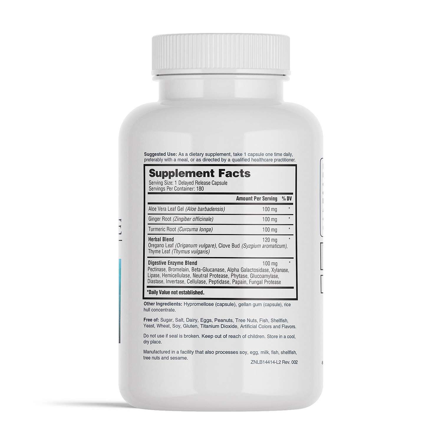 EnZym Balance - 180 Vegetarian Capsules (180 Servings)