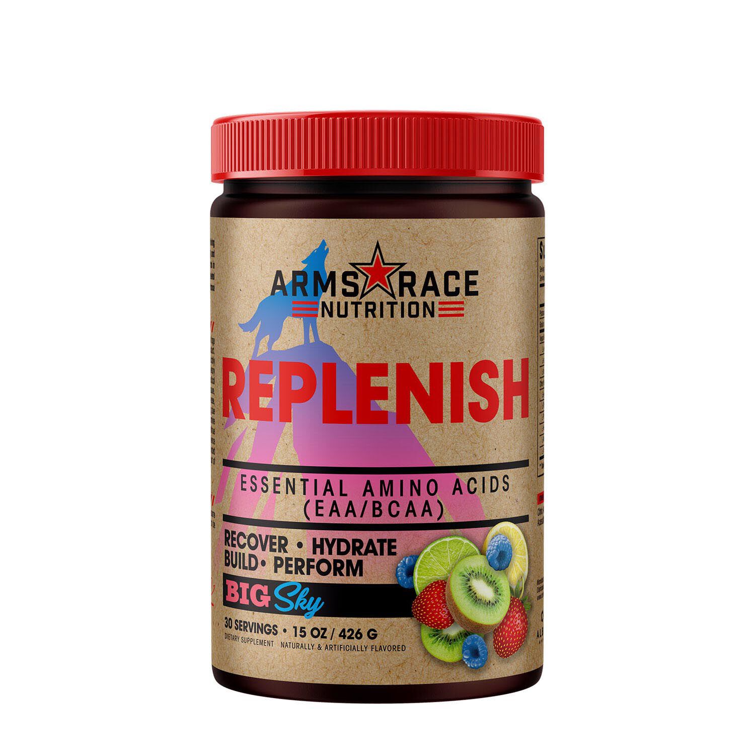 Arms Race Replenish Amino Acids Post Workout Drink - Big Sky