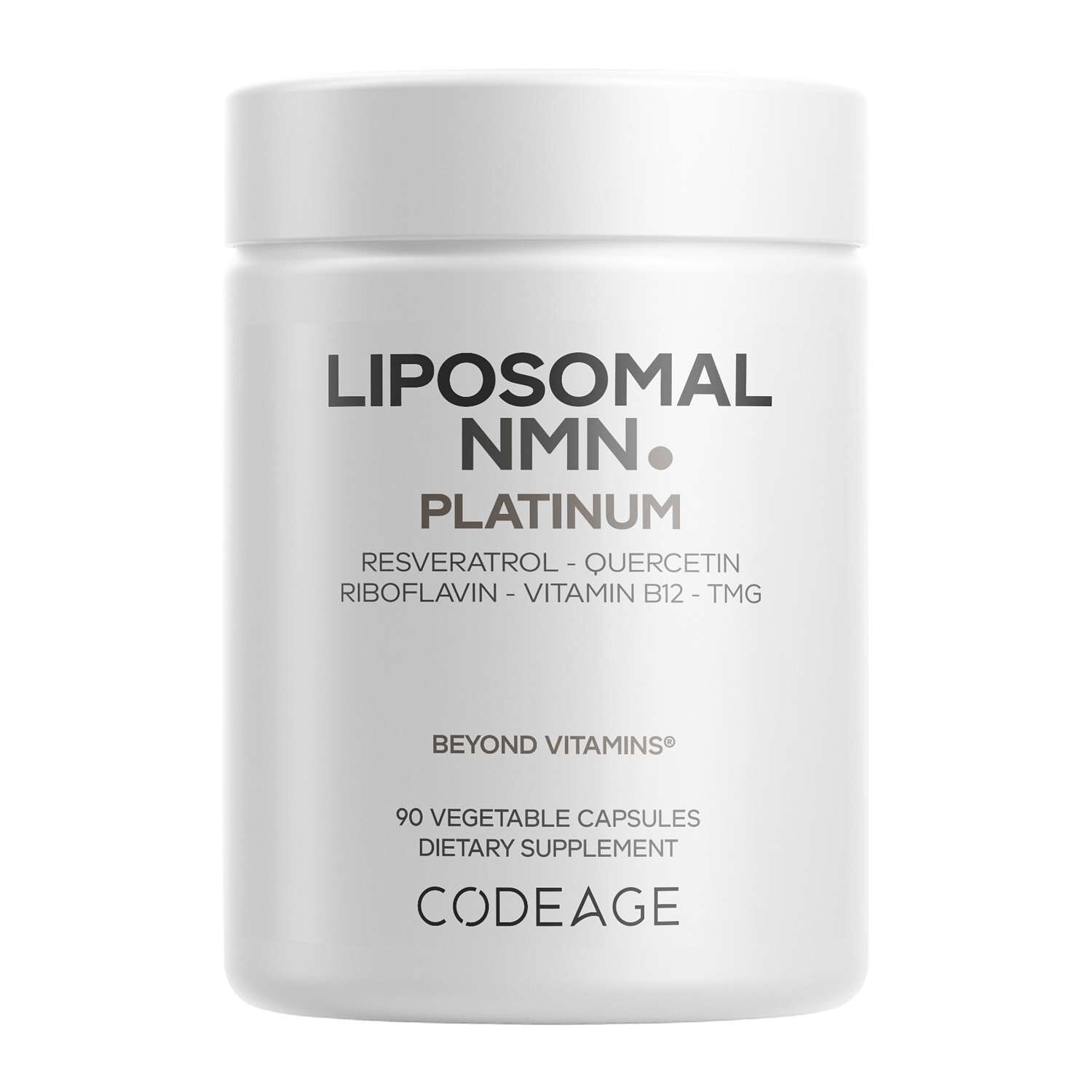 Liposomal NMN Platinum - 90 Capsules (30 Servings)  | GNC