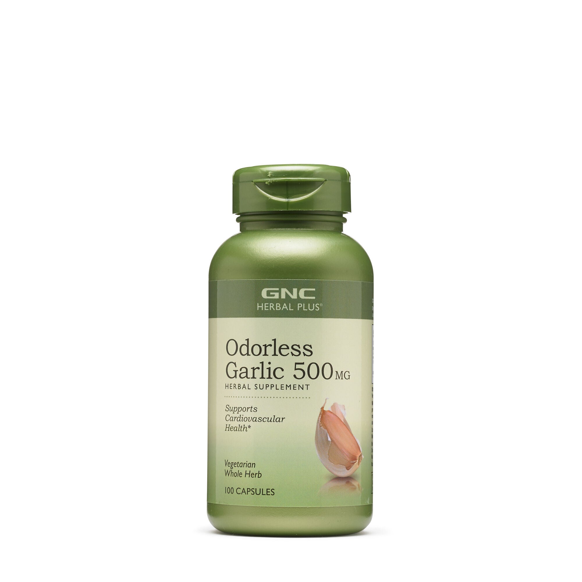 gnc herbal plus odorless garlic 500mg