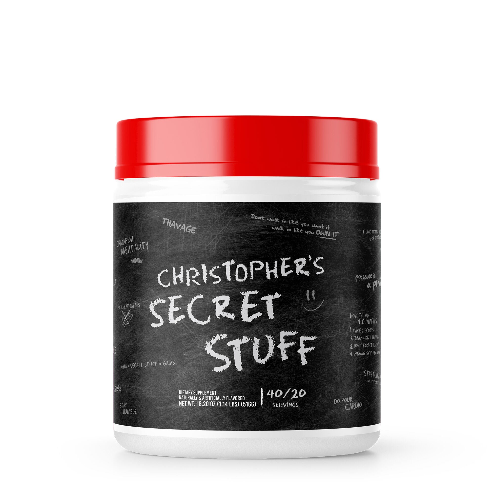Thavage Pre-Workout - Christopher's Secret Stuff (40 Servings)  | GNC