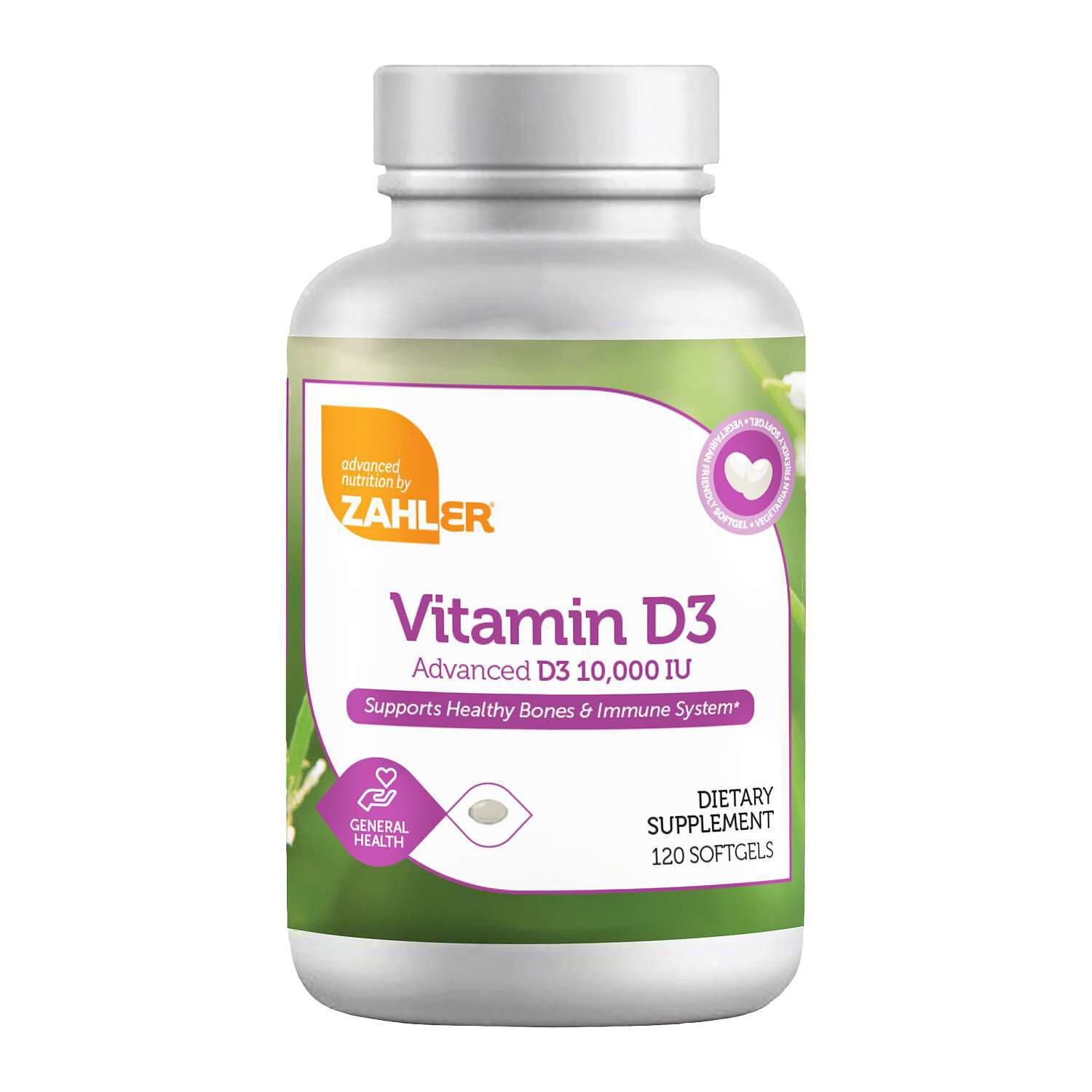 Vitamin D3 10000 IU - 120 Softgels (120 Servings)