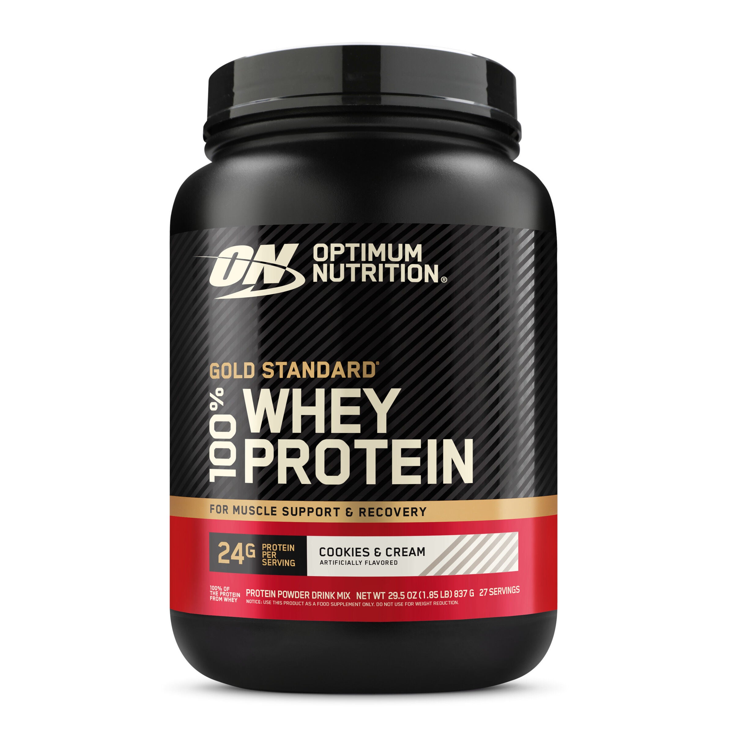 Optimum Nutrition Whey Protein Cookies N' Cream | GNC