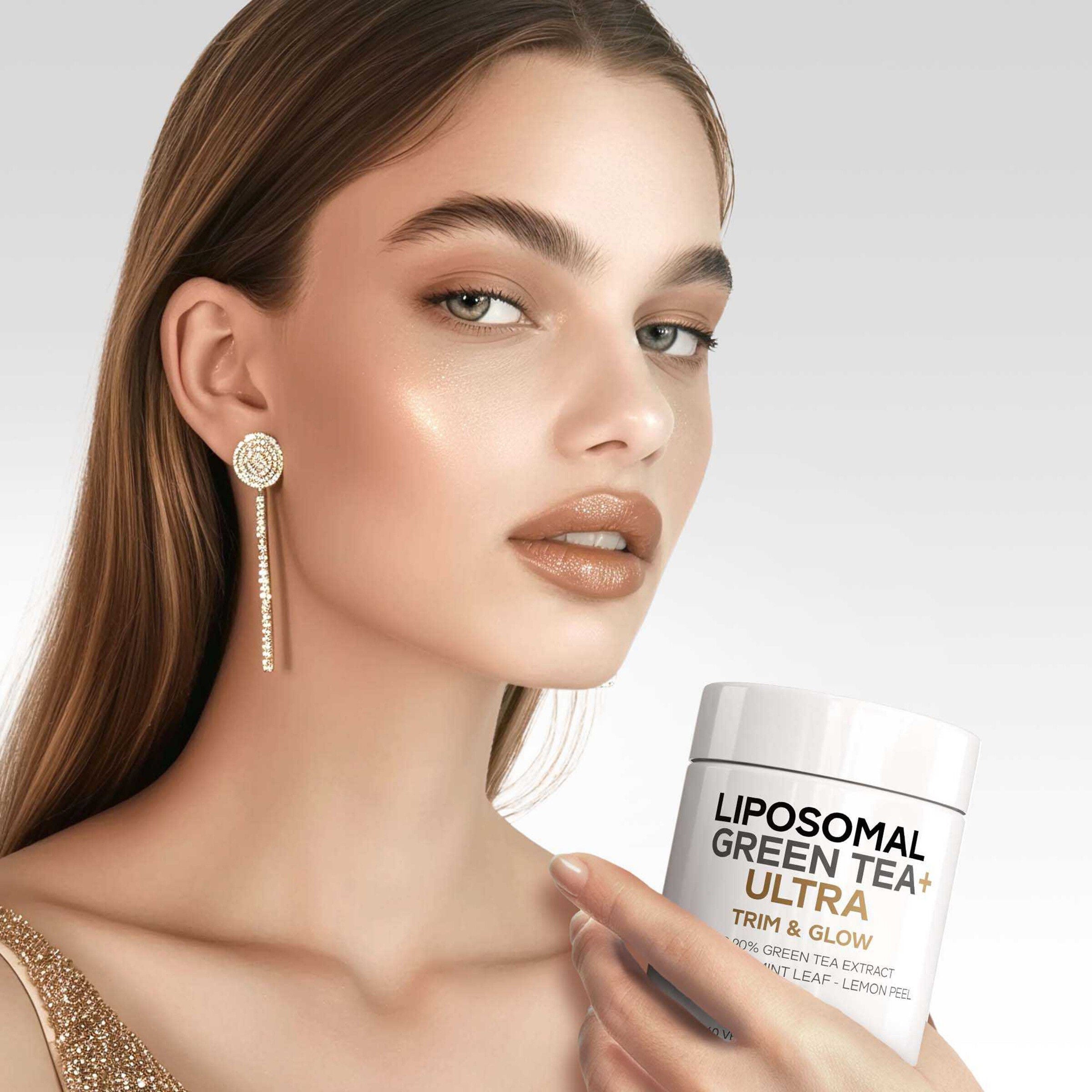 Liposomal Green Tea+ ULTRA Trim &amp; Glow - 60 Vegetable Capsules (30 Servings)  | GNC