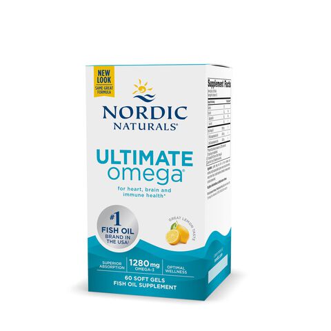 Ultimate Omega, 60 softgels - Nordic Naturals - VitalAbo Online